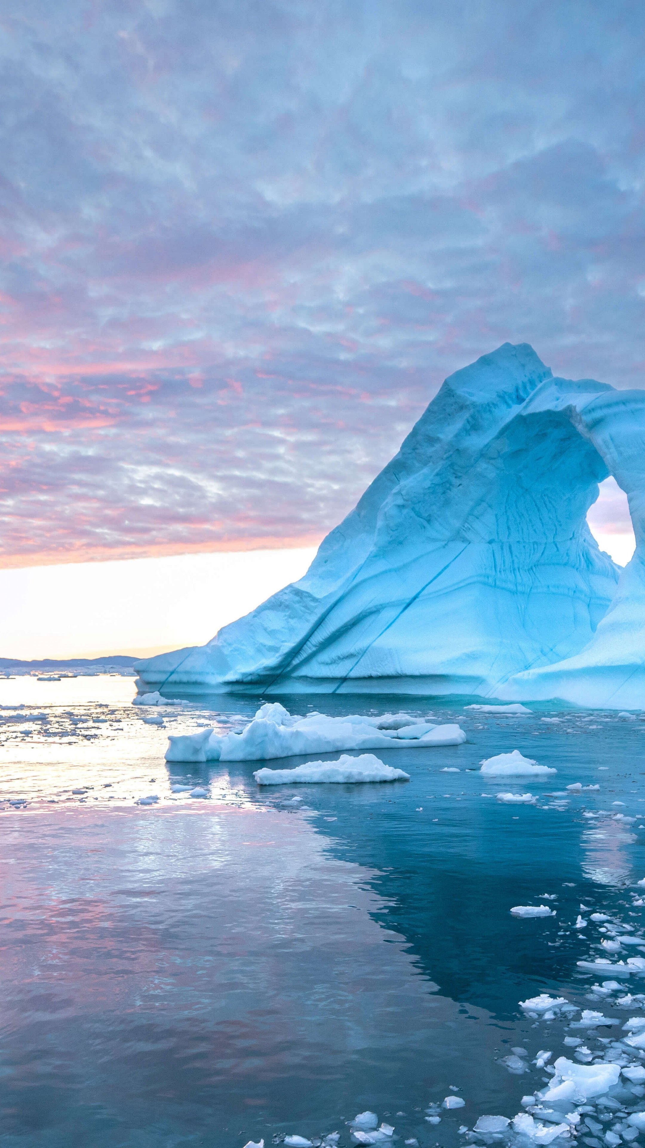 Antarctica Travels, Windows 10X wallpaper, Microsoft OS, UHD graphics, 2160x3840 4K Phone