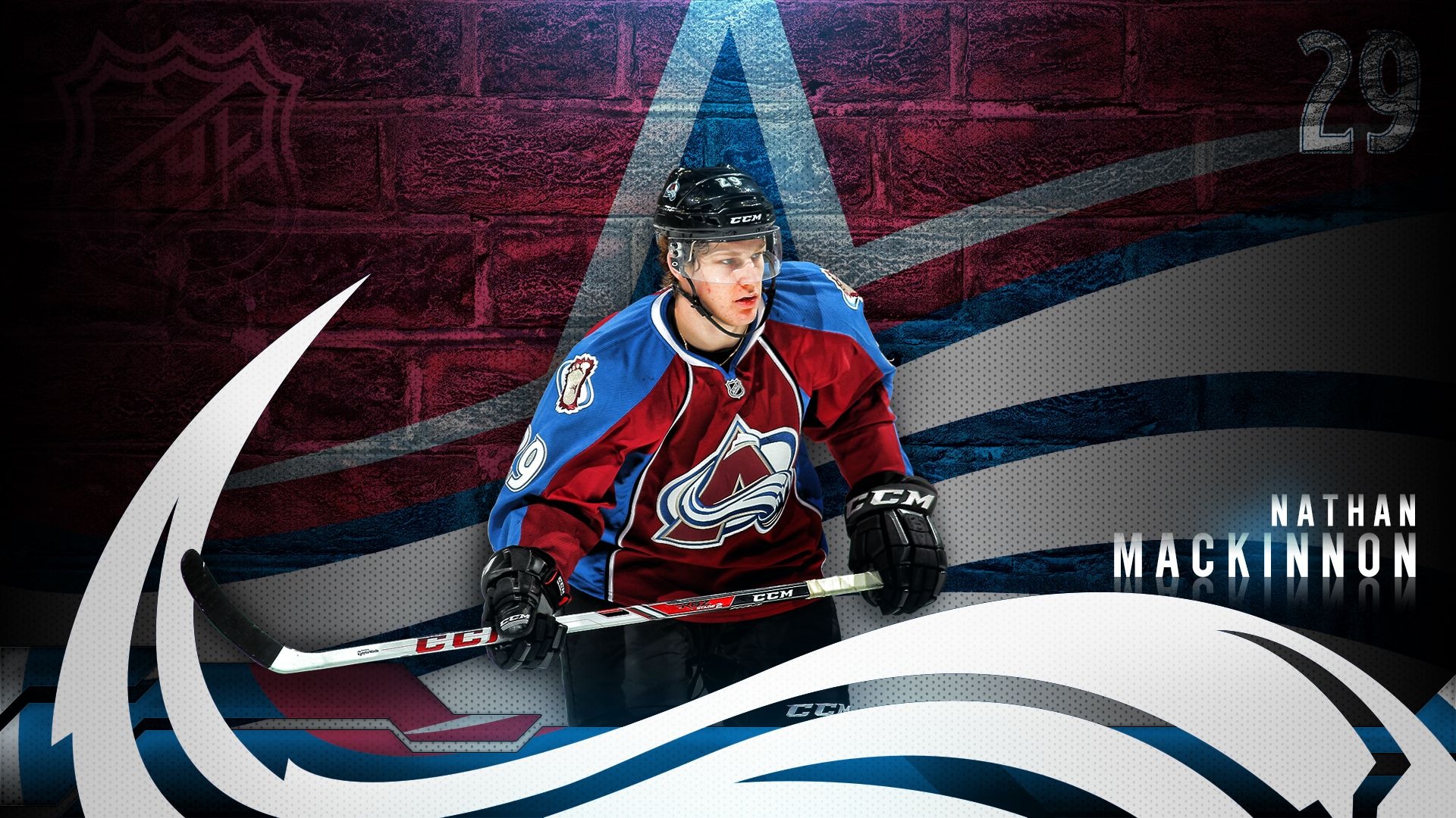 Colorado Avalanche, Houshs wallpaper gallery, NHL team, Hockey, 1920x1080 Full HD Desktop