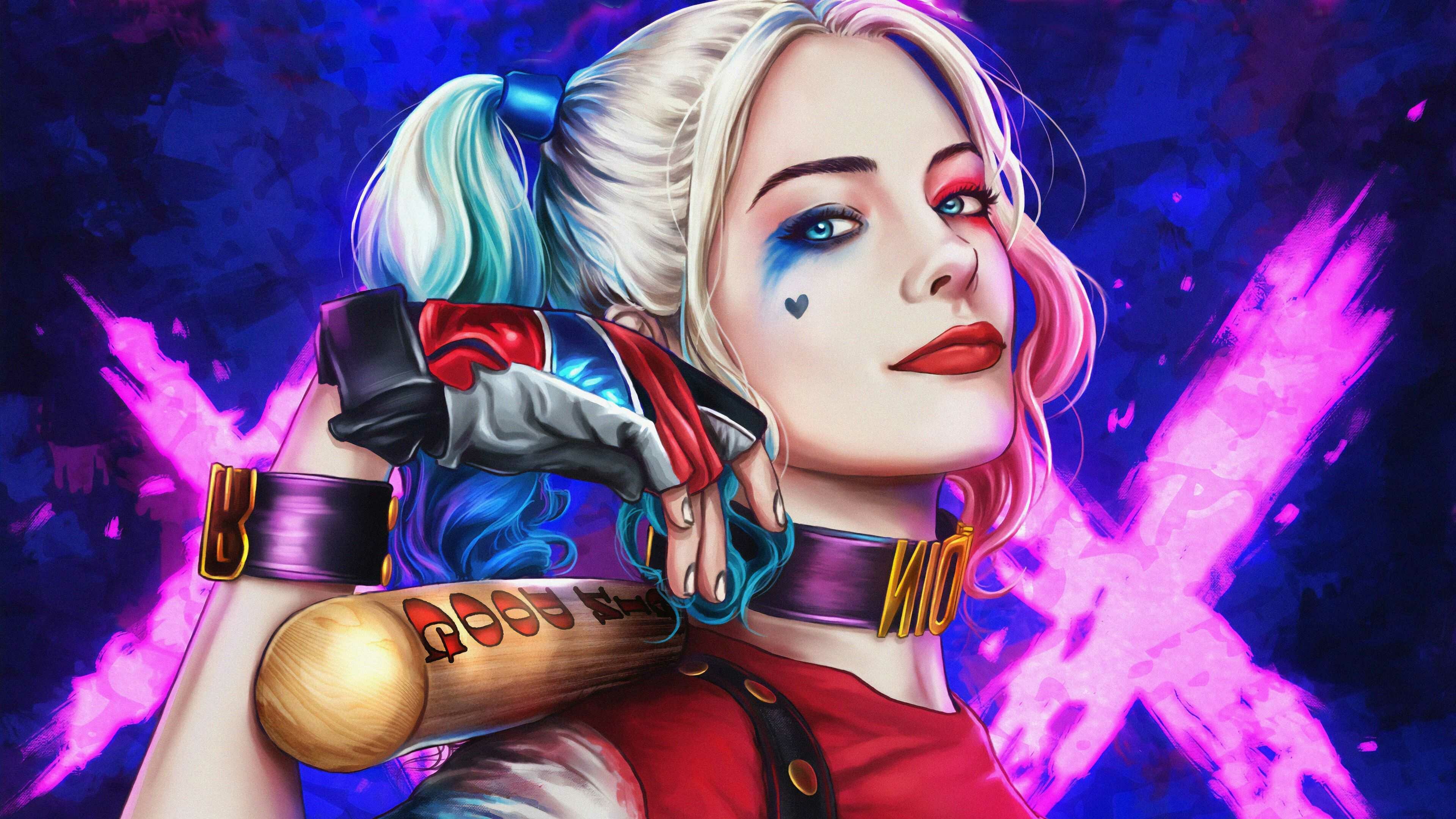 Harley Quinn, HD wallpaper, WPTunnel, 3840x2160 4K Desktop