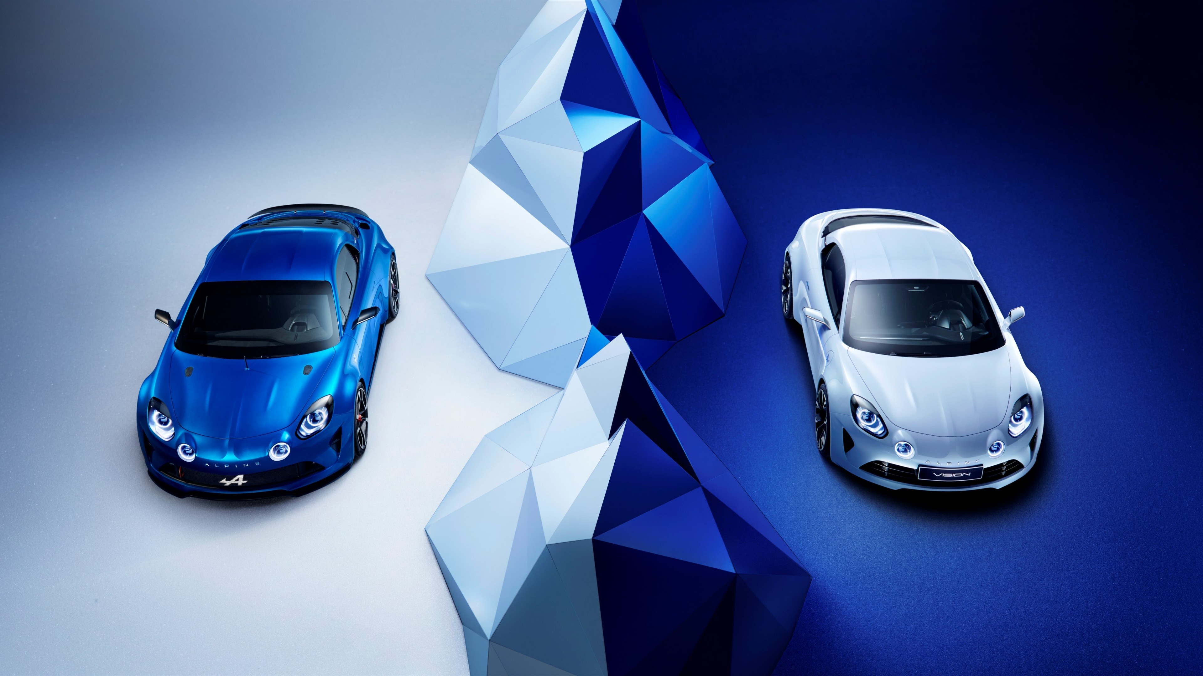 Alpine A110, Geneva Auto Show, Renault Vision, Sport Cars, Iconic, 3840x2160 4K Desktop