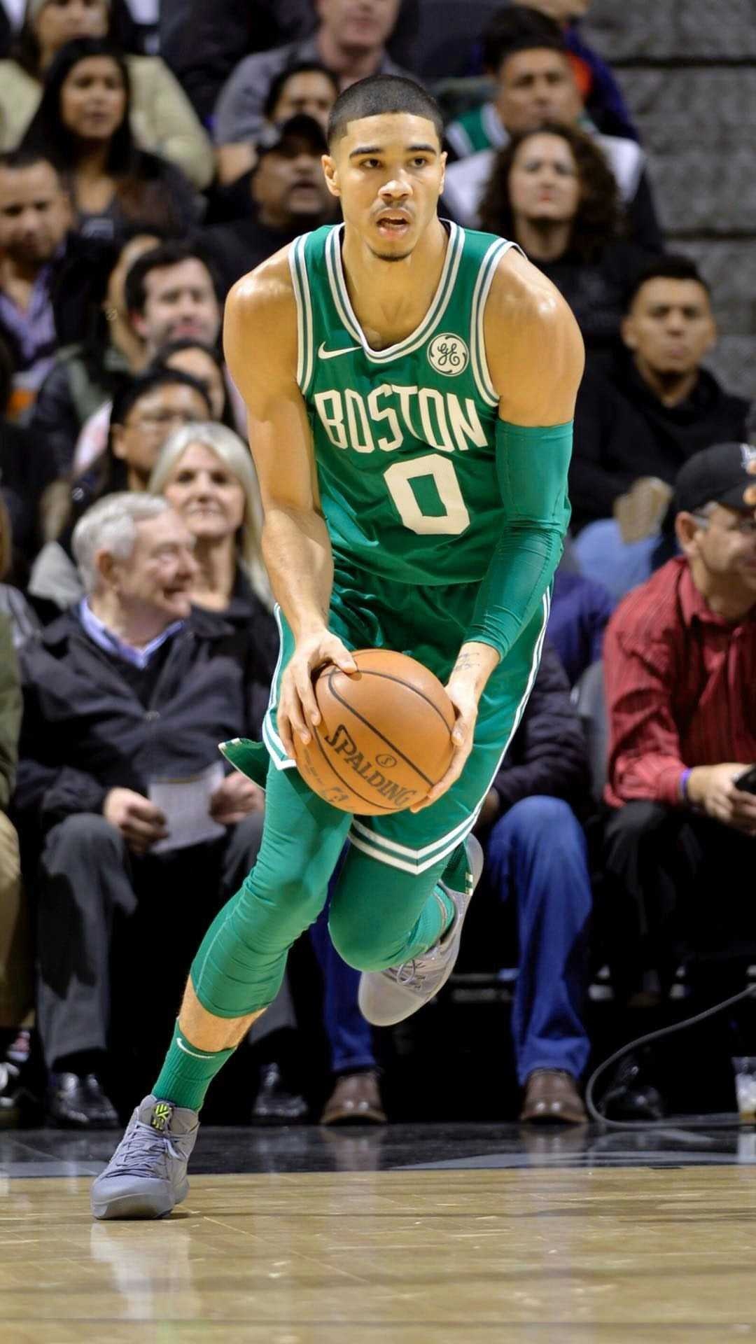 Jayson Tatum, Idlewp wallpaper, Celtics star, 1080x1920 Full HD Phone