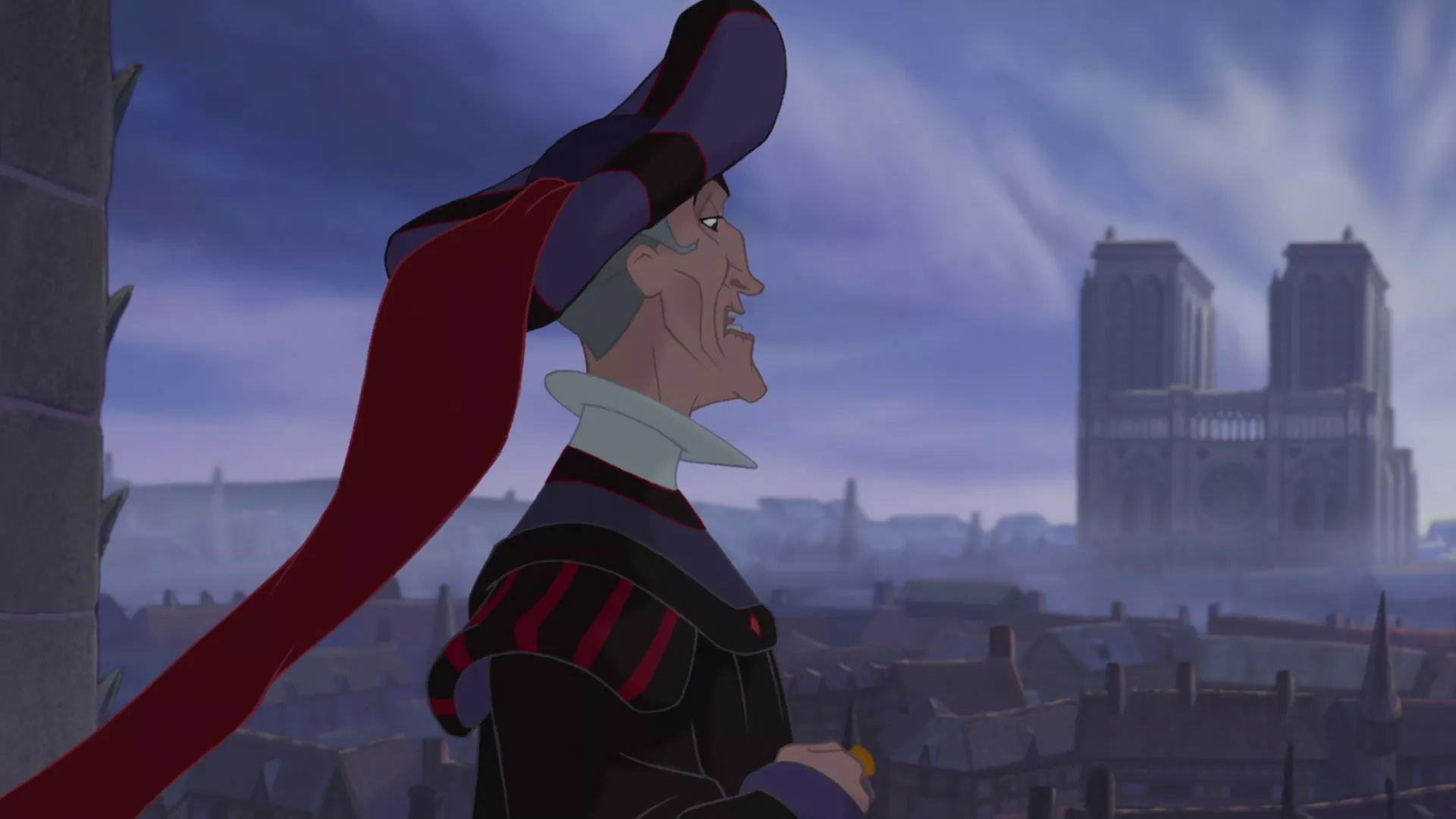 Villain vignettes, Judge Claude Frollo, Rotoscopers, Antagonist analysis, 1920x1080 Full HD Desktop