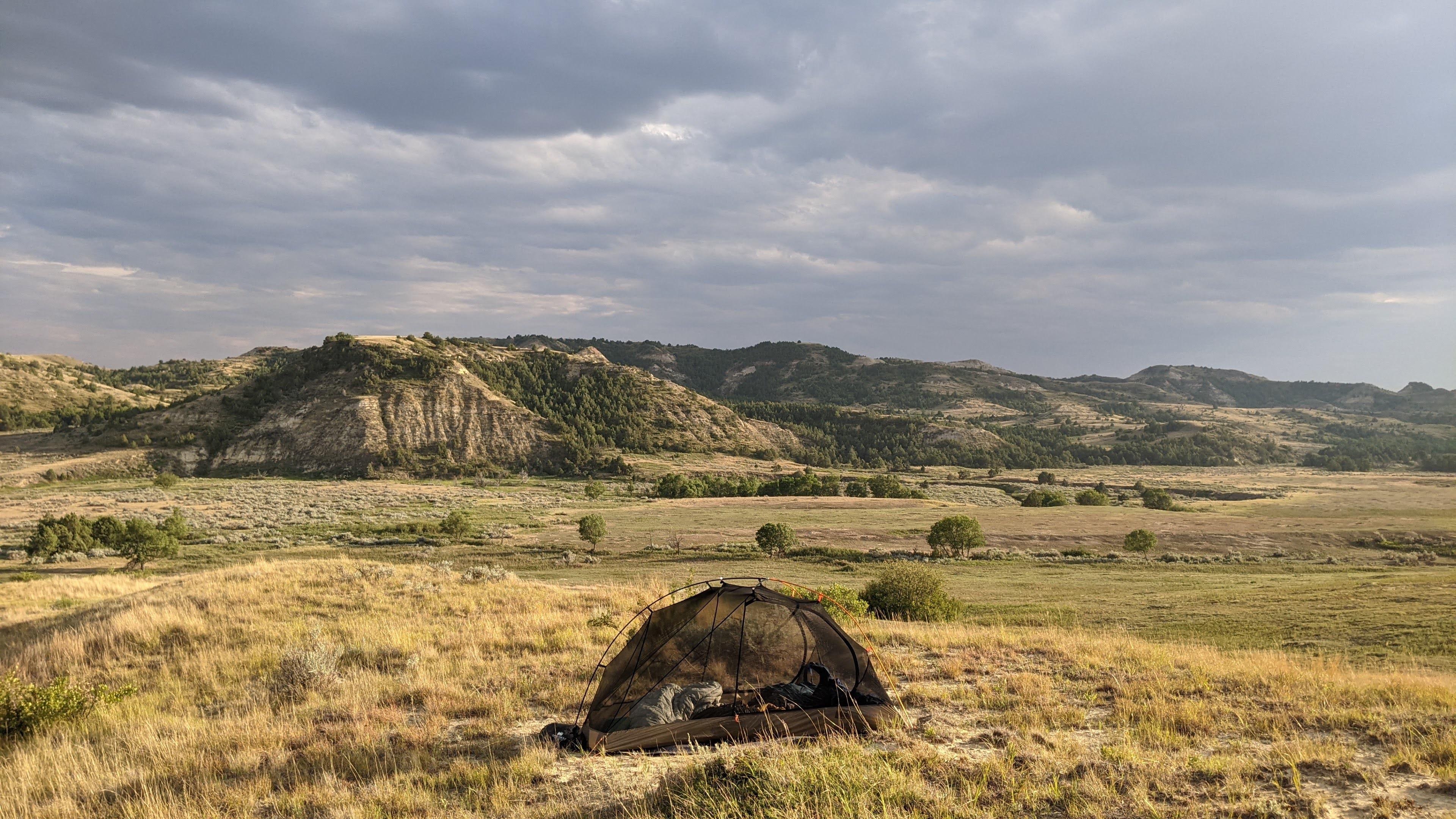 Theodore Roosevelt National Park, Backcountry camping, North Dakota, Camping, 3840x2160 4K Desktop