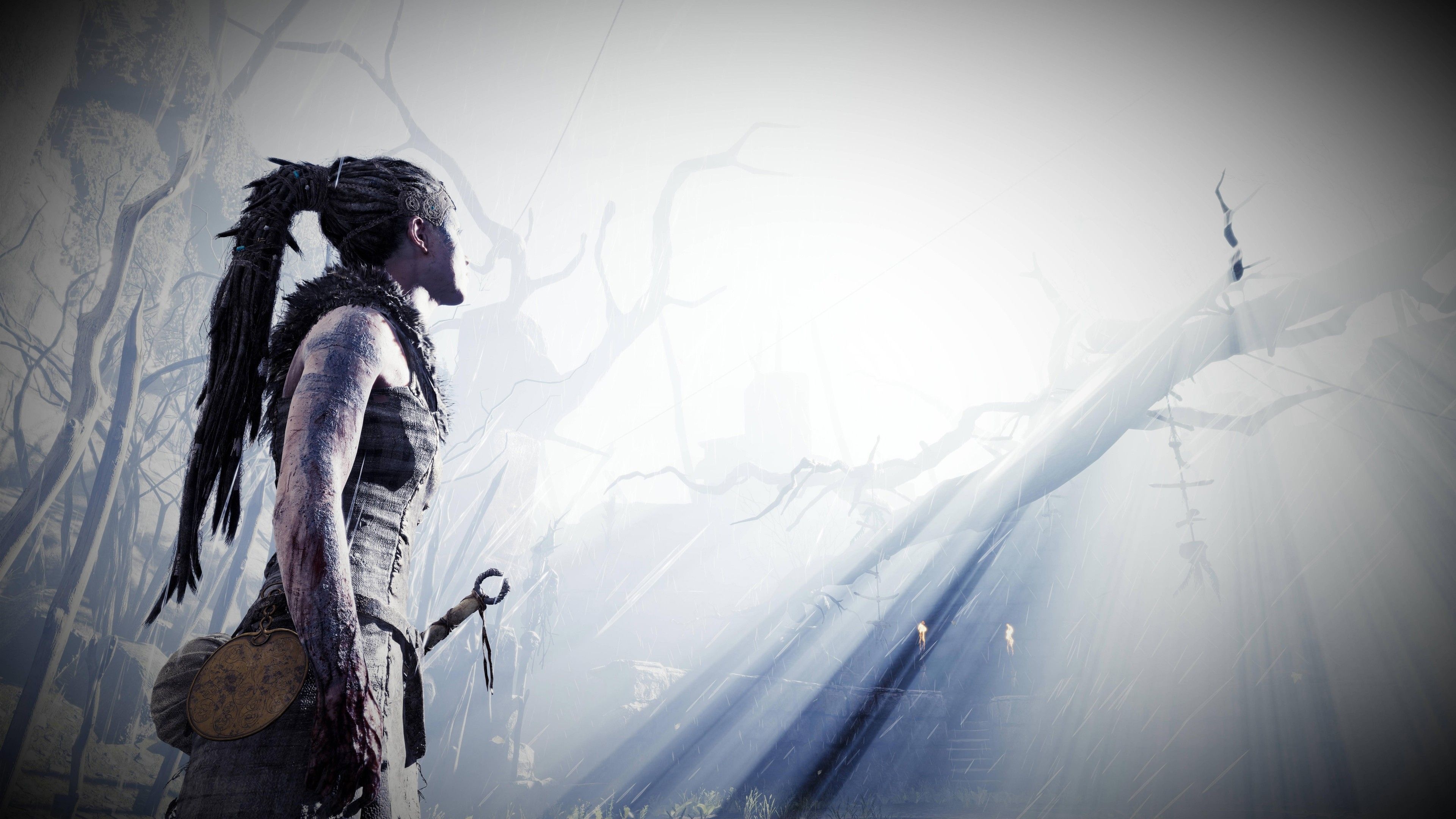 Hellblade, Striking wallpapers, Unique backgrounds, Artistic visuals, 3840x2160 4K Desktop