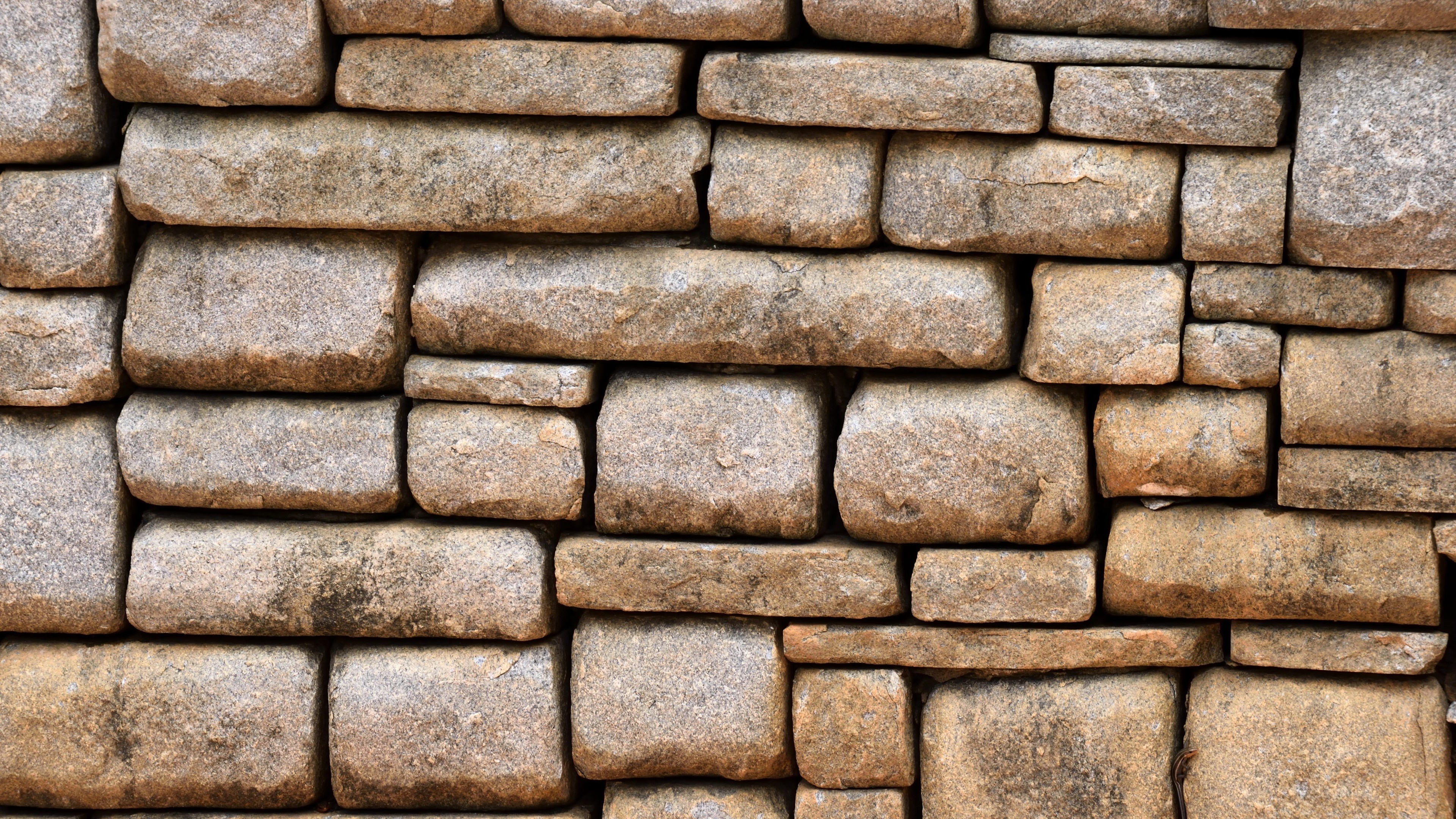 Stone wall wallpapers, Ultra HD resolution, Detailed textures, Impressive visuals, 3840x2160 4K Desktop