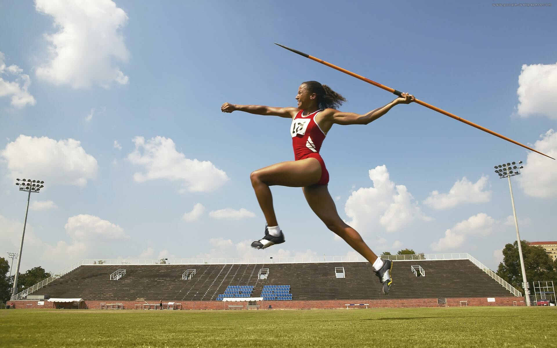 Javelin thrower, Athletes Wallpaper, 1920x1200 HD Desktop
