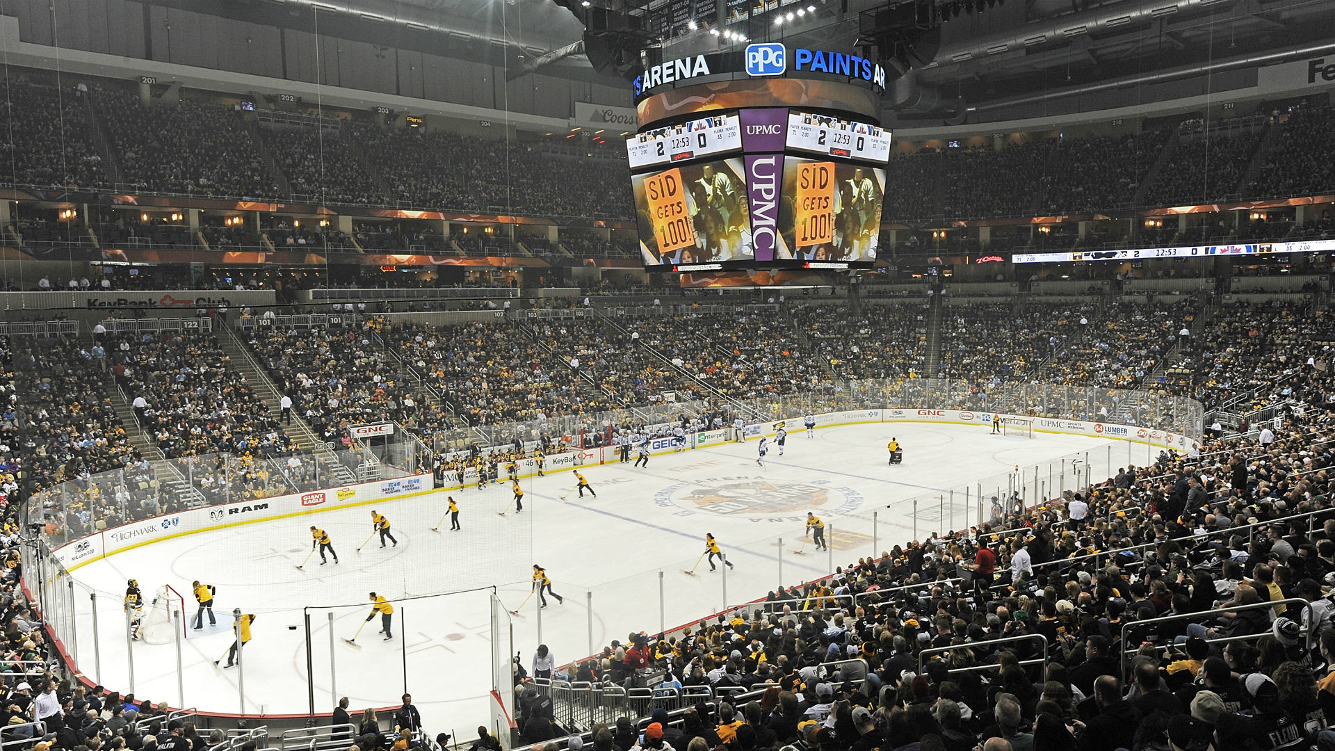 PPG Paints Arena, Hockey Rinks Wallpaper, 1920x1080 Full HD Desktop