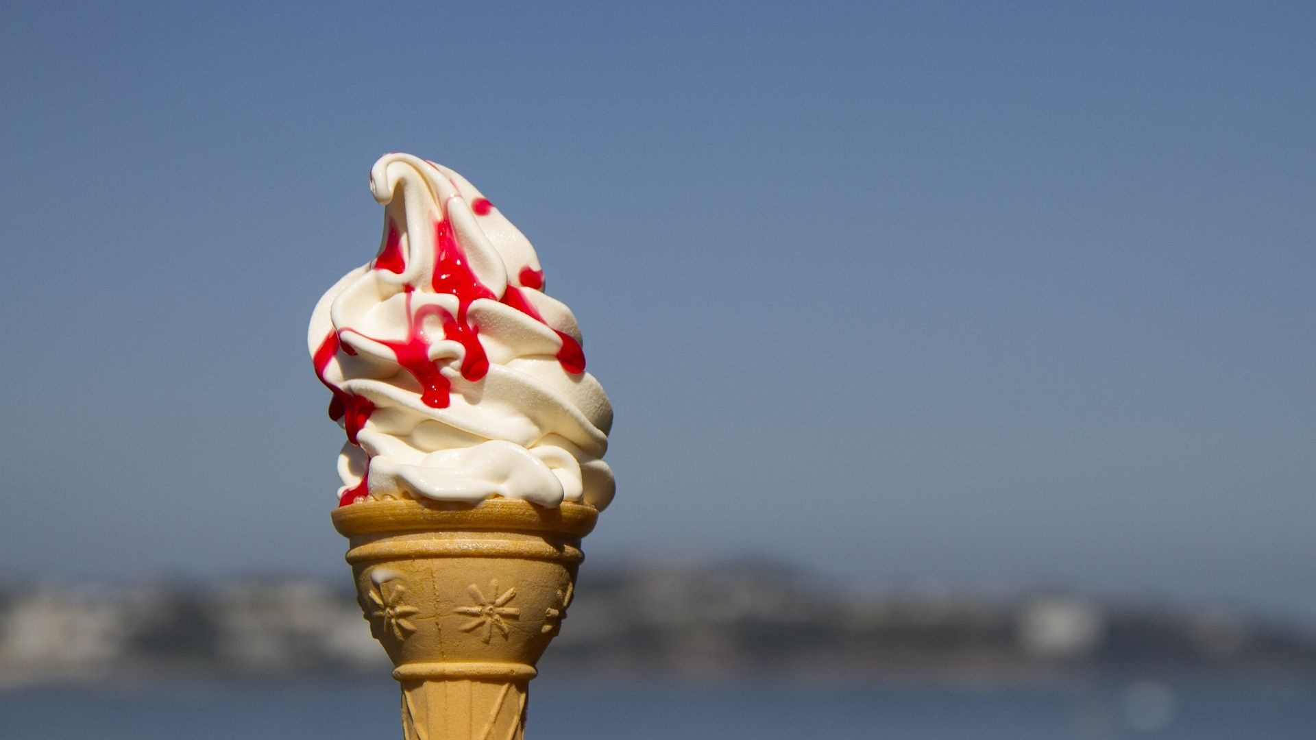 Ice Cream Cone, Cone Ice Cream, Sunny Treat, Food Download, 1920x1080 Full HD Desktop