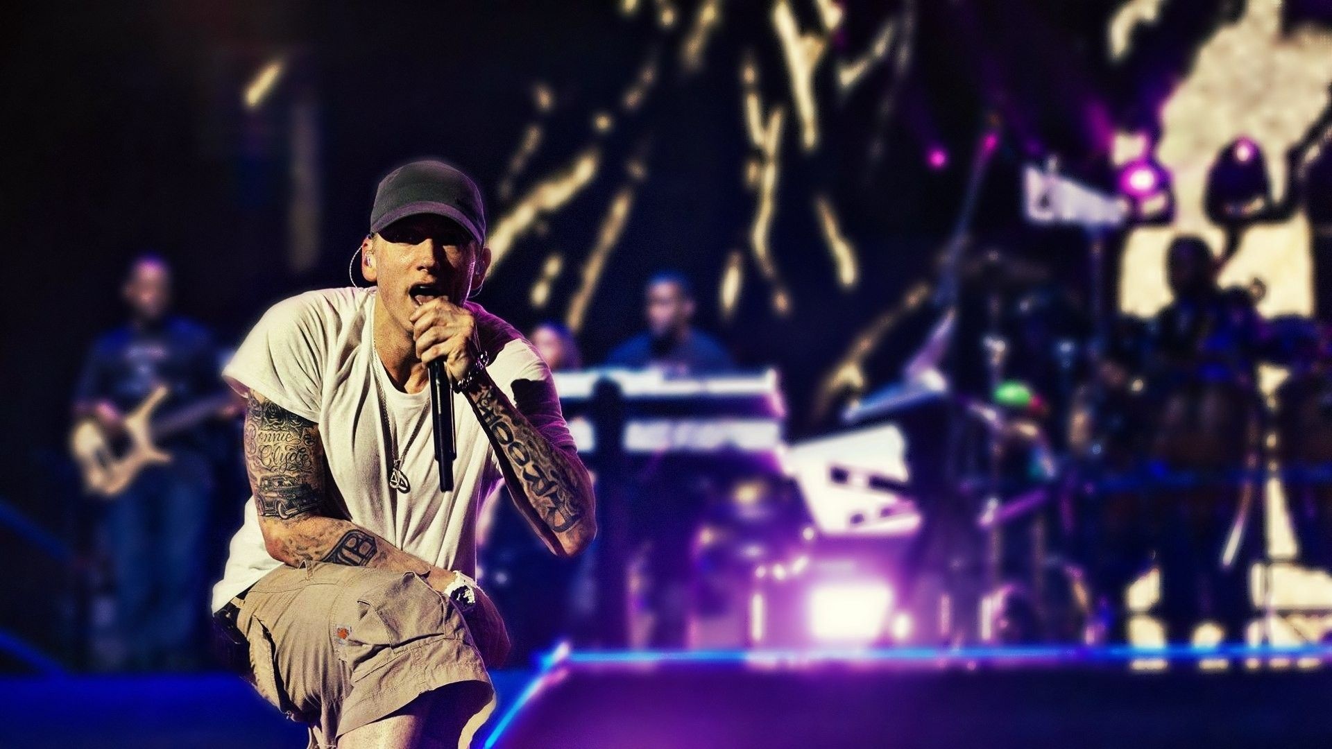 Eminem, Concert Wallpaper, 1920x1080 Full HD Desktop