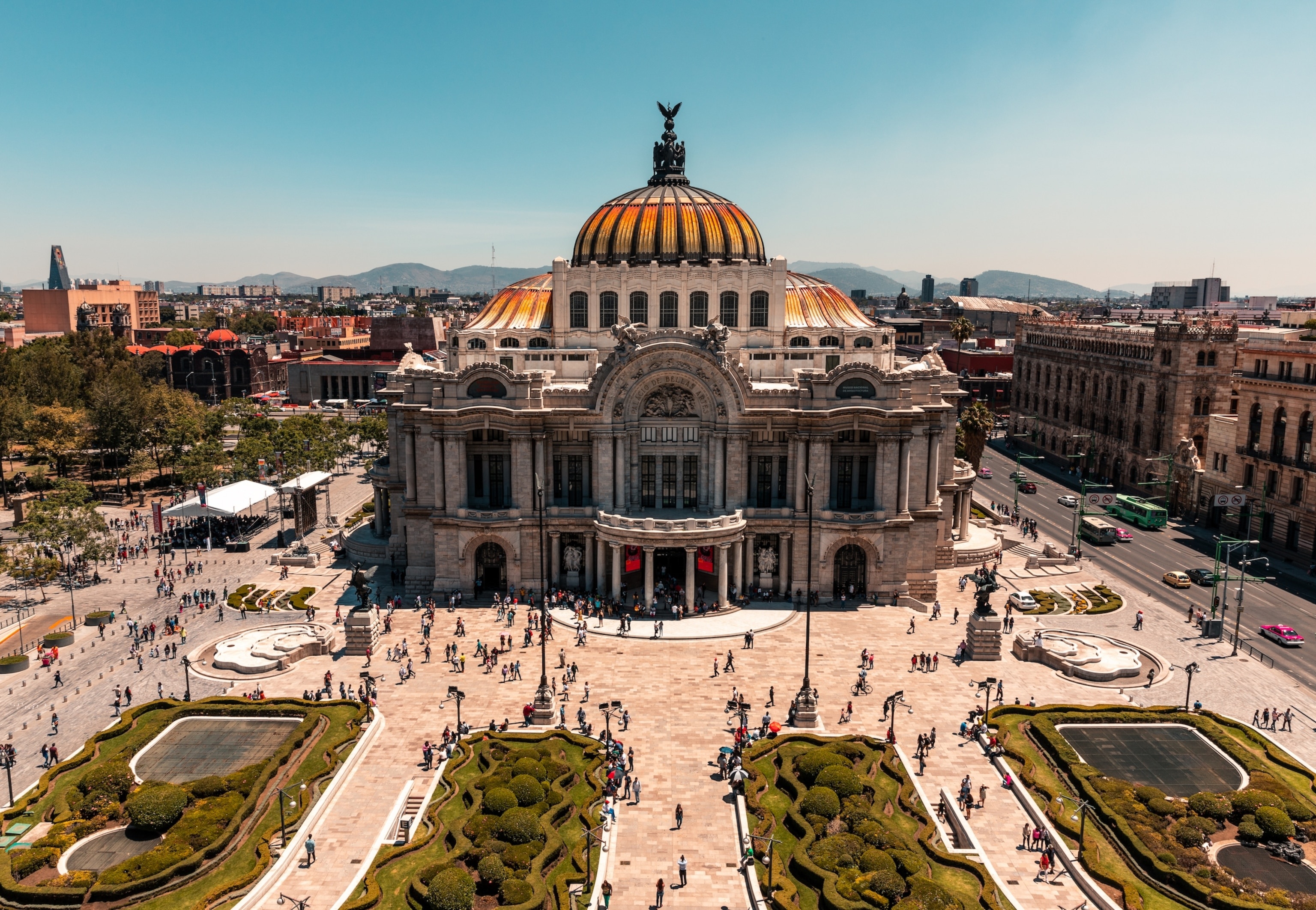Palacio de Bellas Artes, Mexico City Wallpaper, 3080x2130 HD Desktop