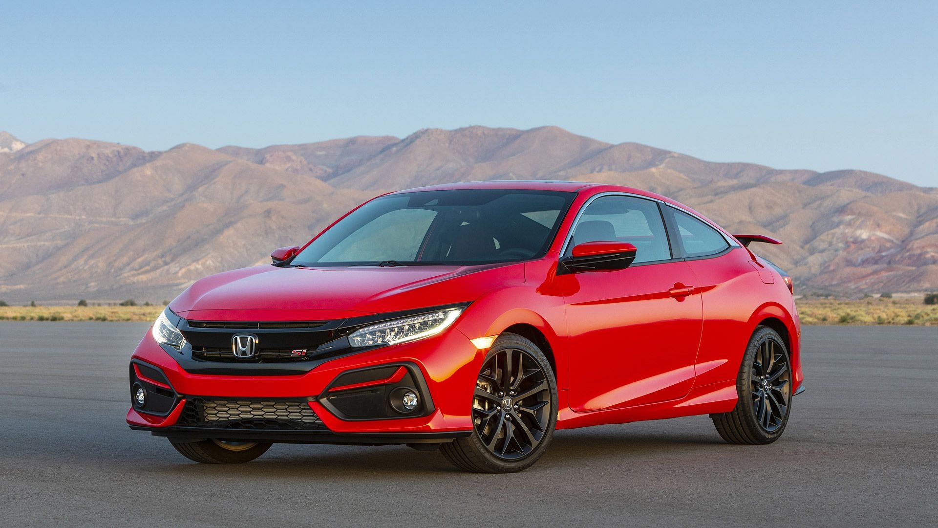 Honda Civic, Sporty silhouette, High-performance variant, Cutting-edge technology, 1920x1080 Full HD Desktop