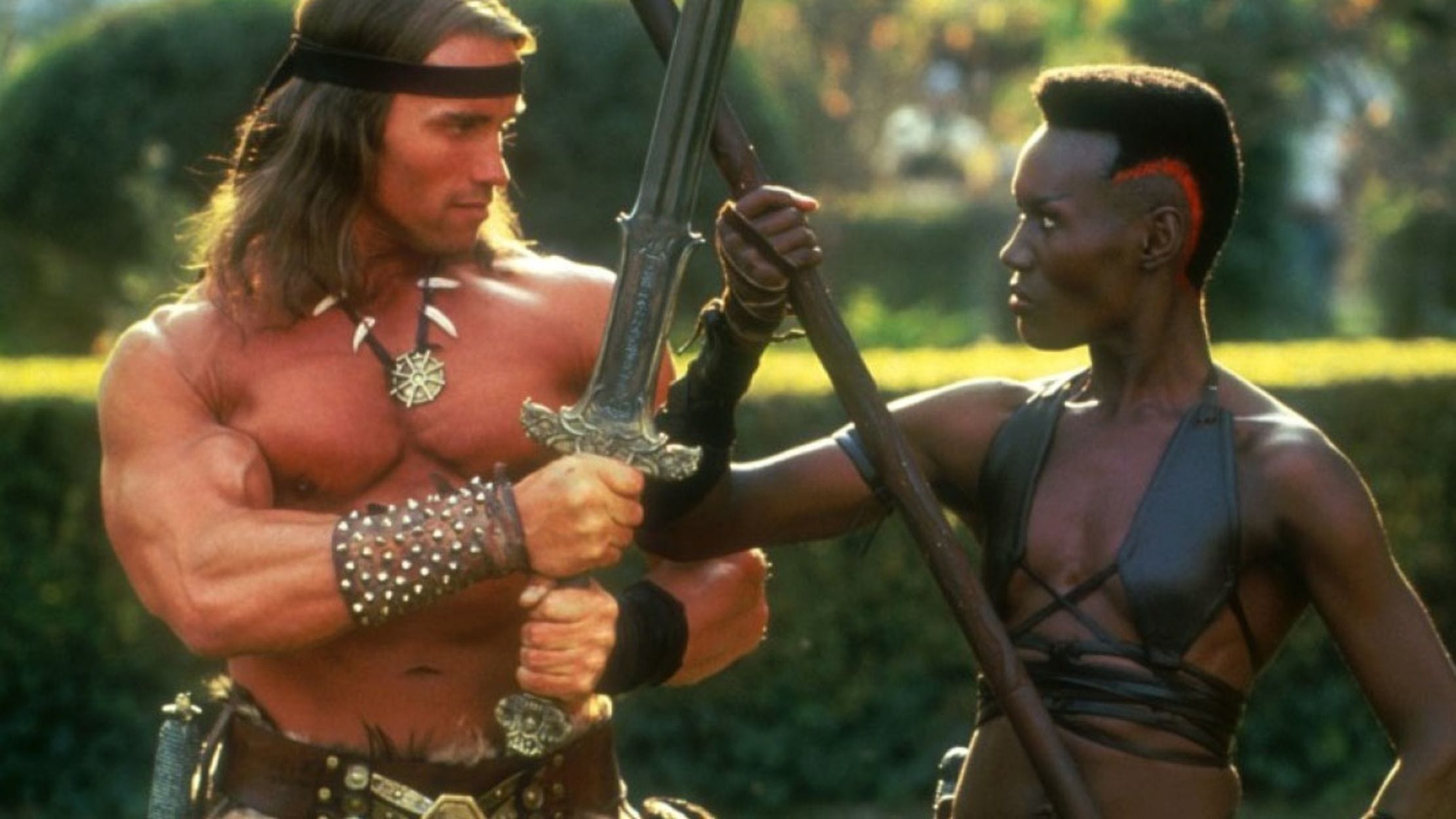 Conan the Destroyer, Backdrops, Film's archive, Behind-the-scenes, 2220x1250 HD Desktop