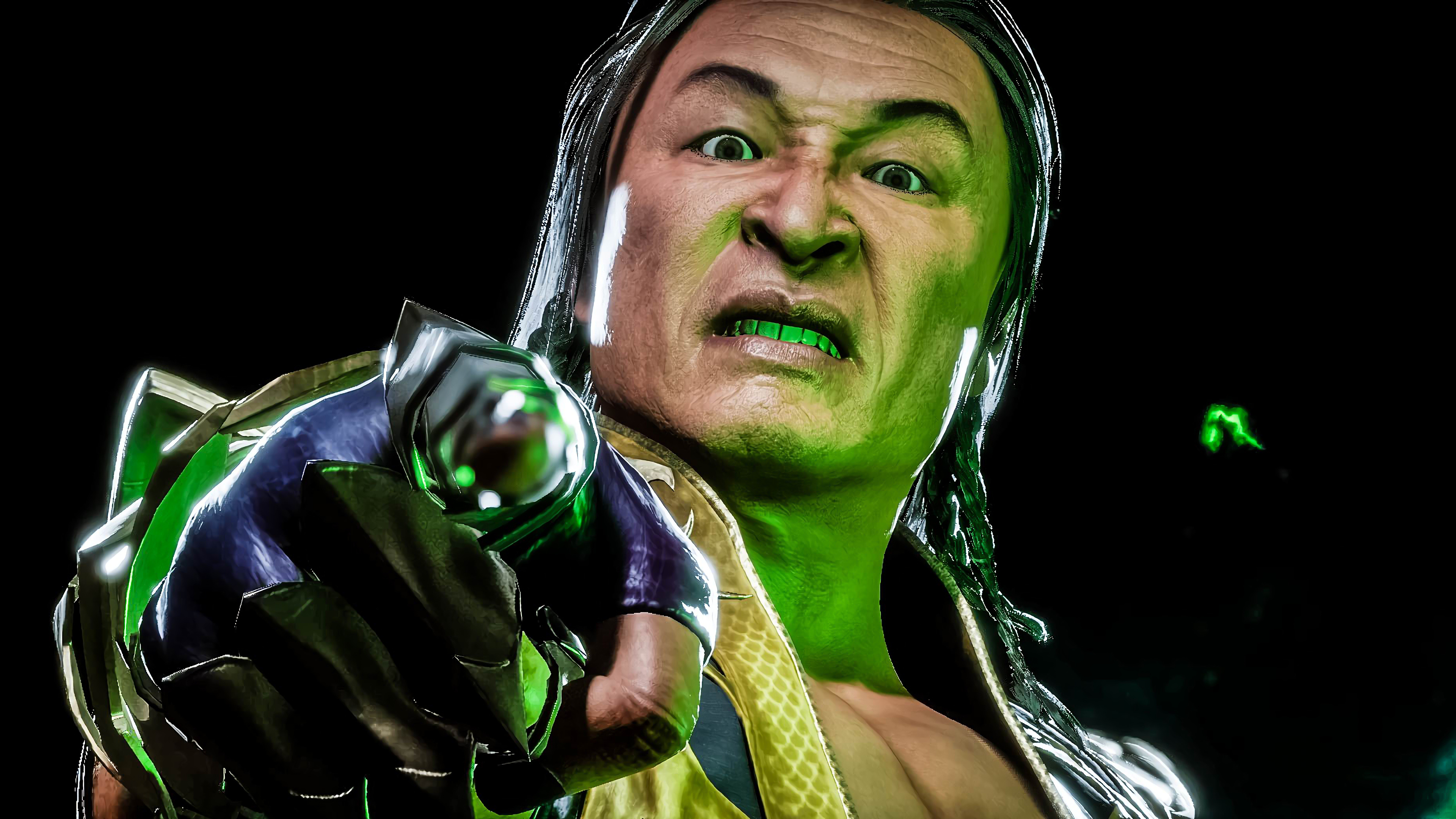 Shang Tsung, Your soul is mine, Mortal Komba, 3840x2160 4K Desktop