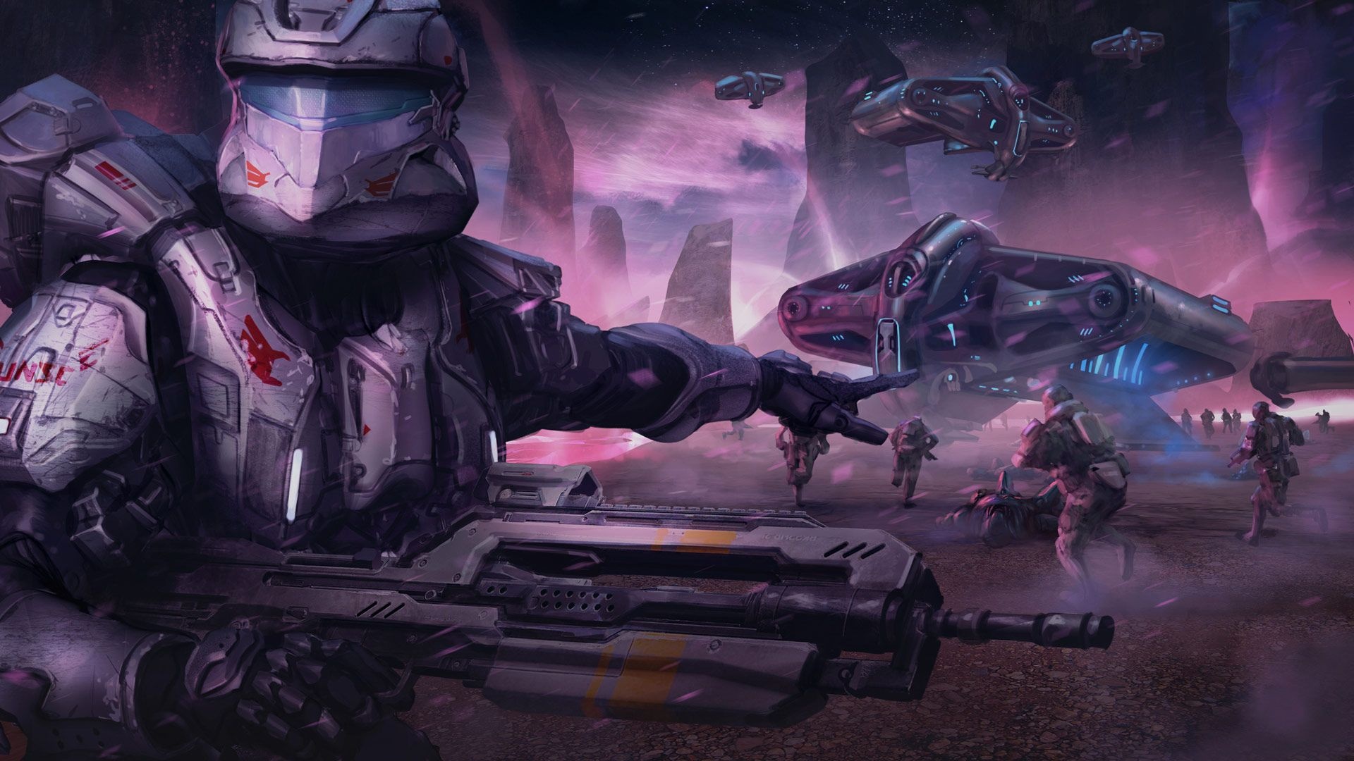 Halo: Spartan Assault, Halo wars 2 units, Spartan warriors, Game search, 1920x1080 Full HD Desktop