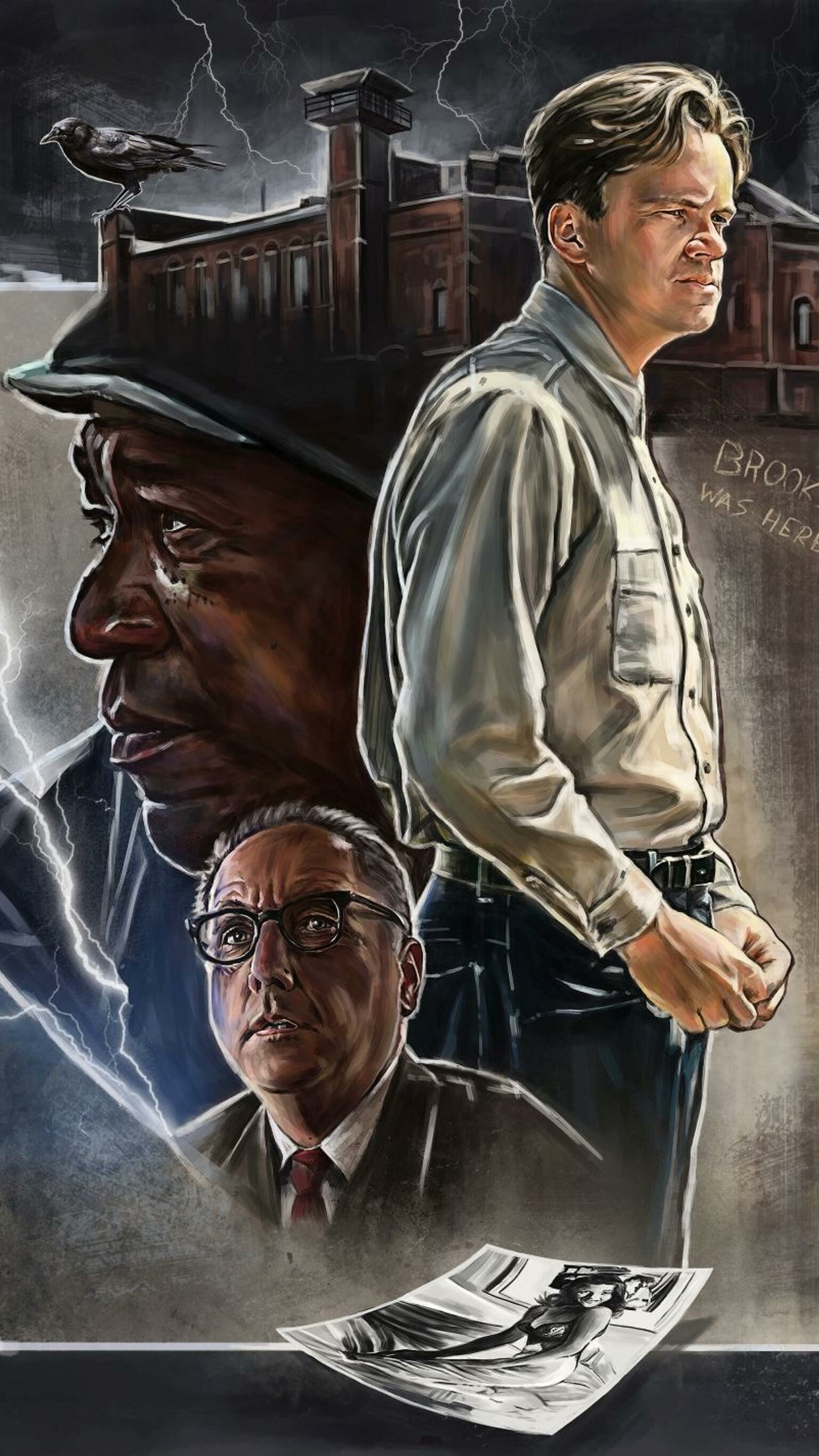 The Shawshank Redemption wallpapers, Famous quotes, Movie stills, Freedom theme, 1540x2740 HD Phone