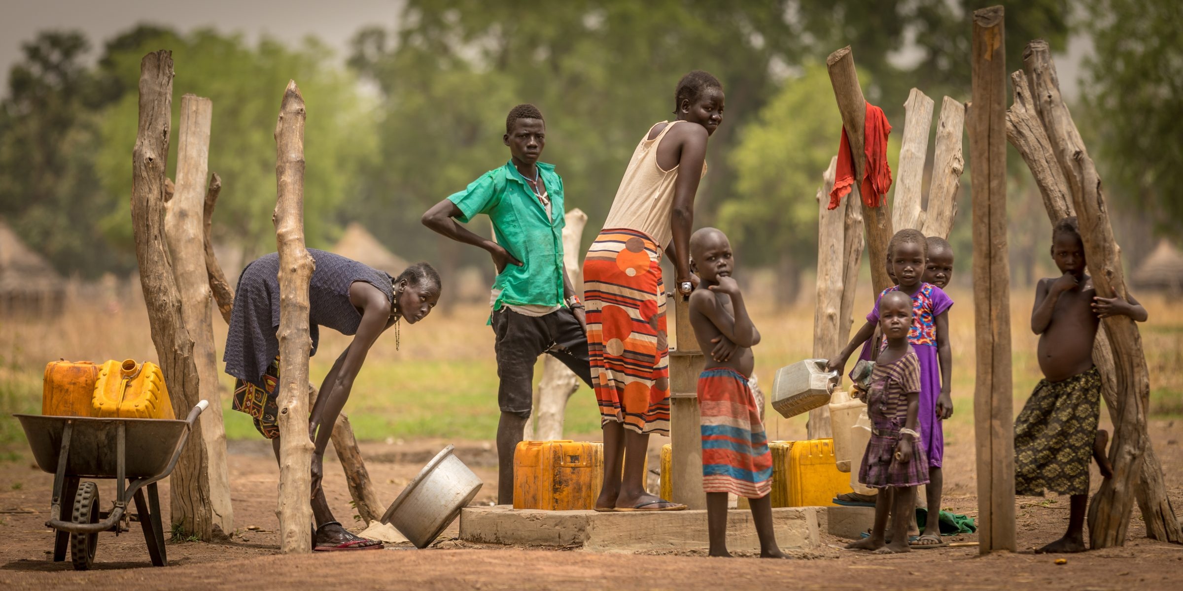 South Sudan, Dorcas, 2400x1200 Dual Screen Desktop