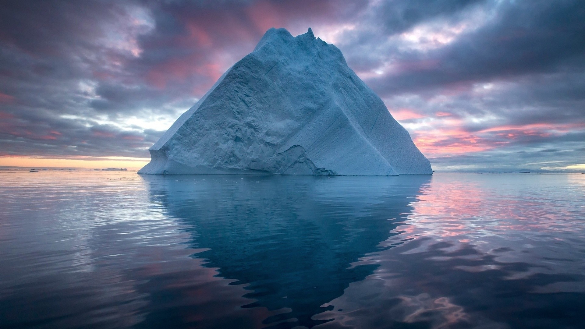 Stormy ice, Arctic drama, Nature's force, Captivating darkness, 1920x1080 Full HD Desktop