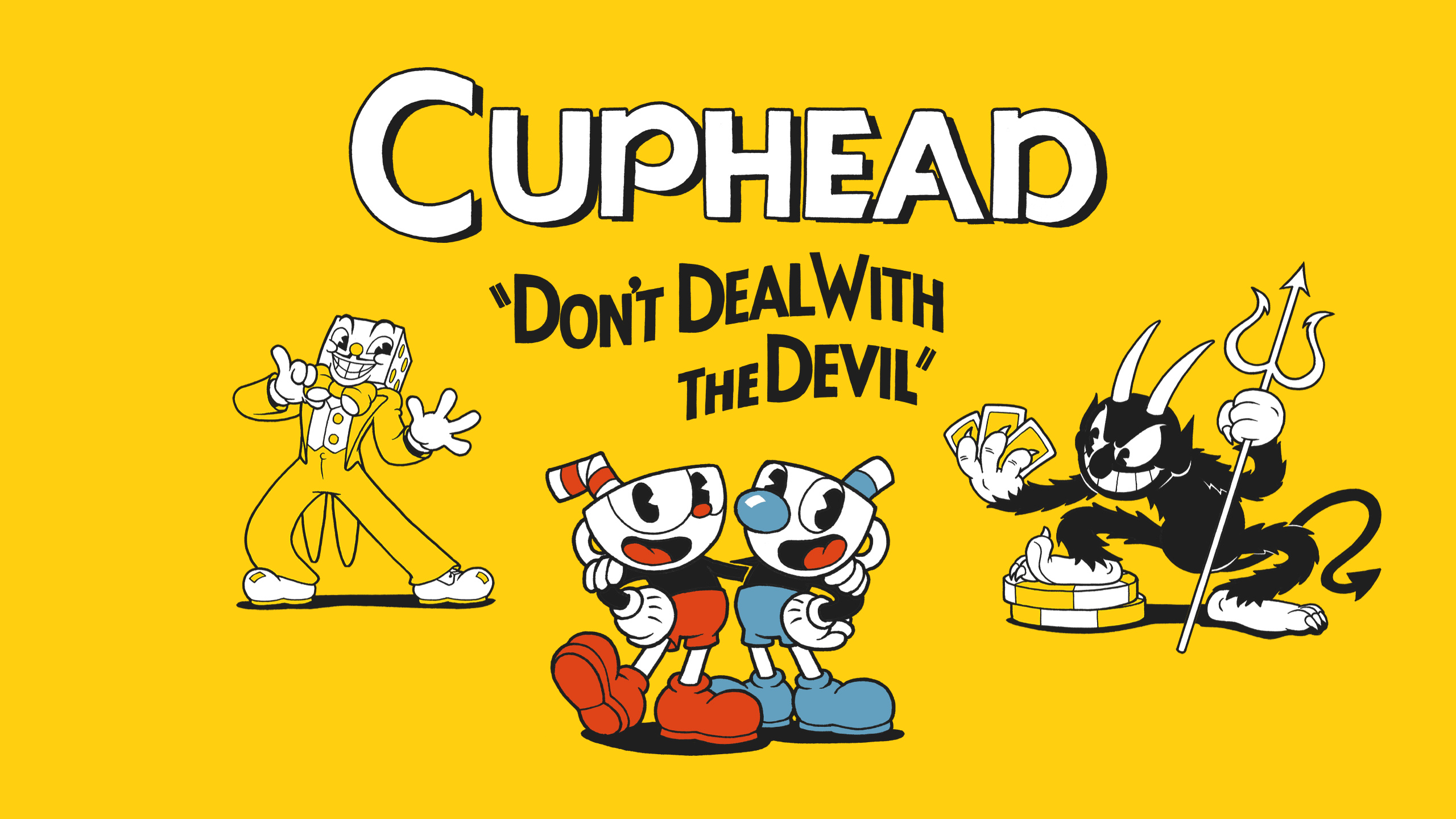 Don't Deal With the Devil, The Cuphead Show! Wallpaper, 2560x1440 HD Desktop