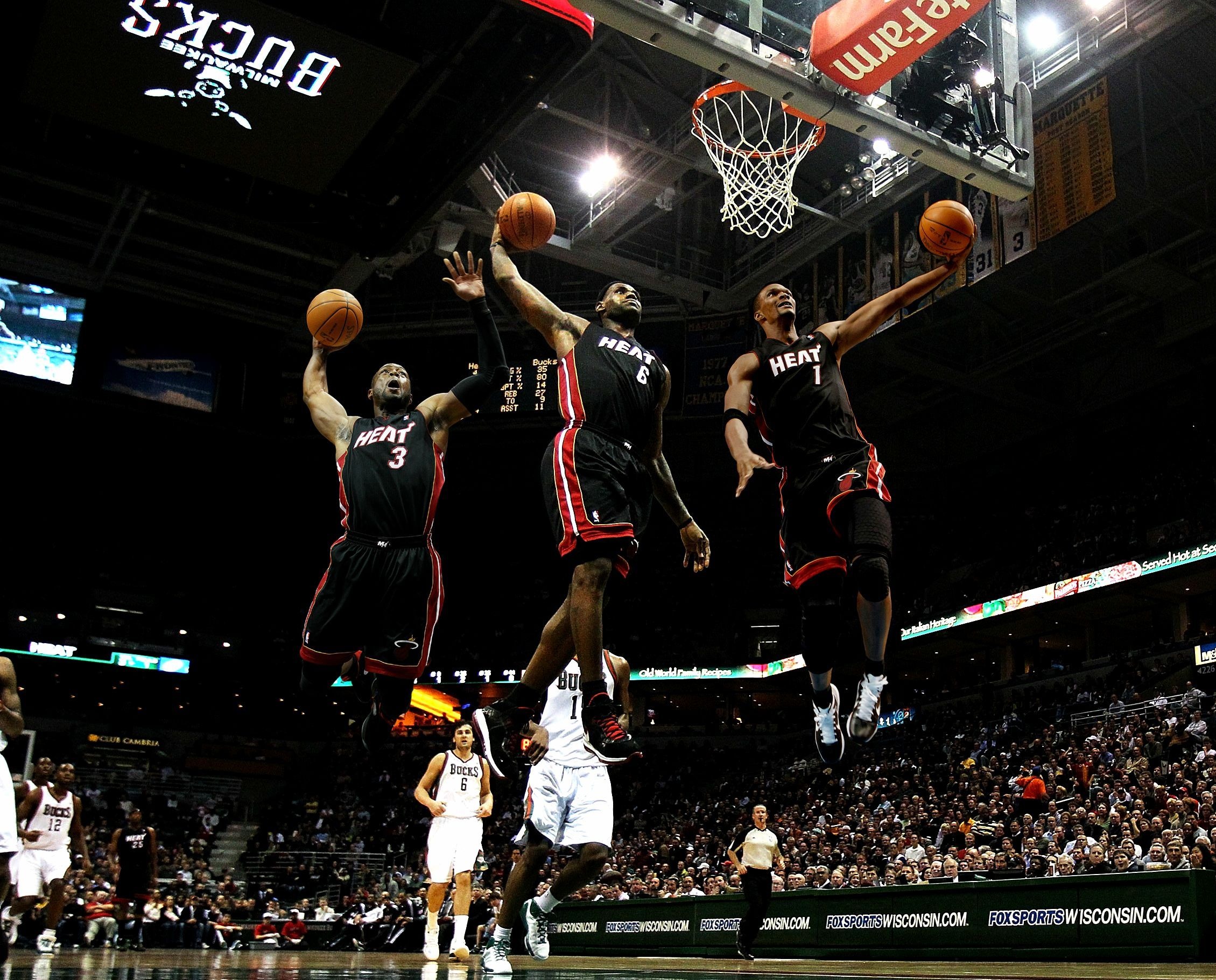 Big Three, Miami Heat Wallpaper, 2260x1830 HD Desktop