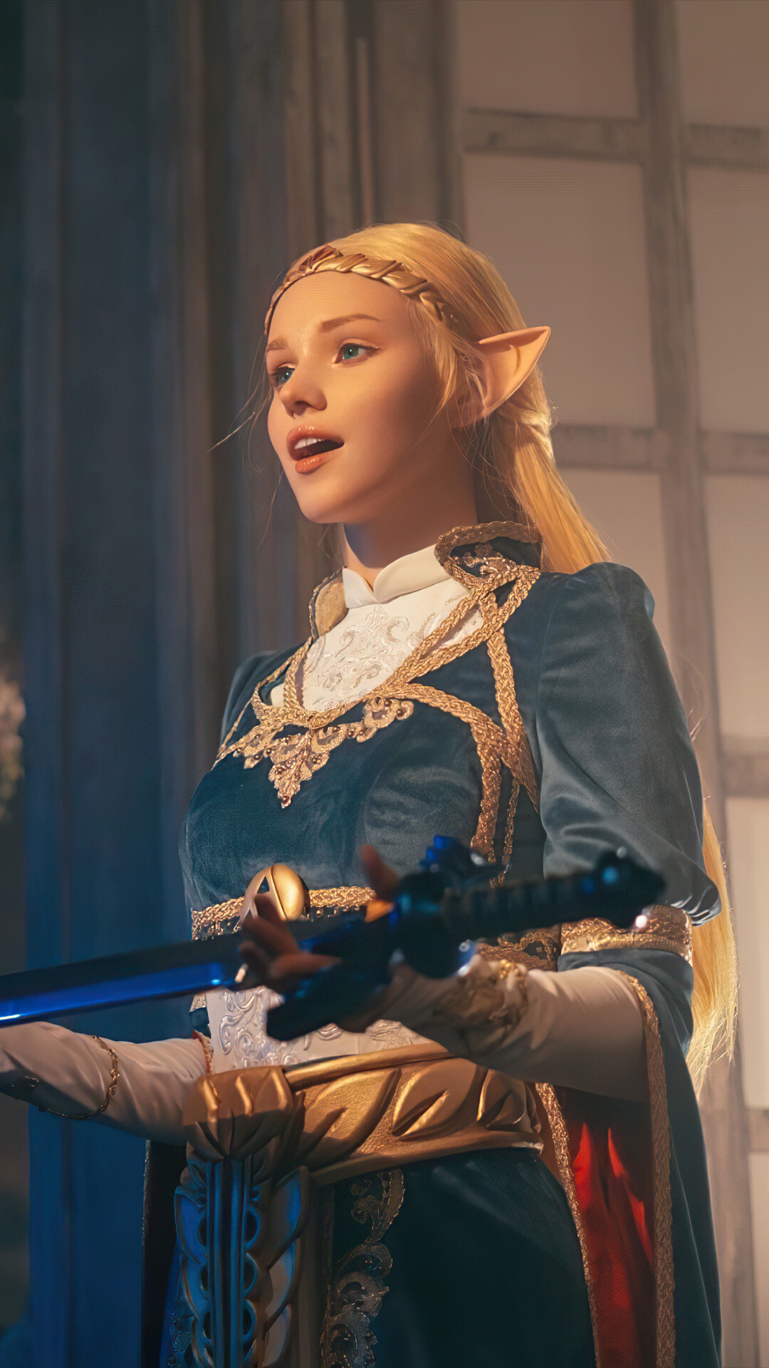 Zelda cosplay, Breath of the Wild, iPhone 7, Gaming, 1080x1920 Full HD Phone