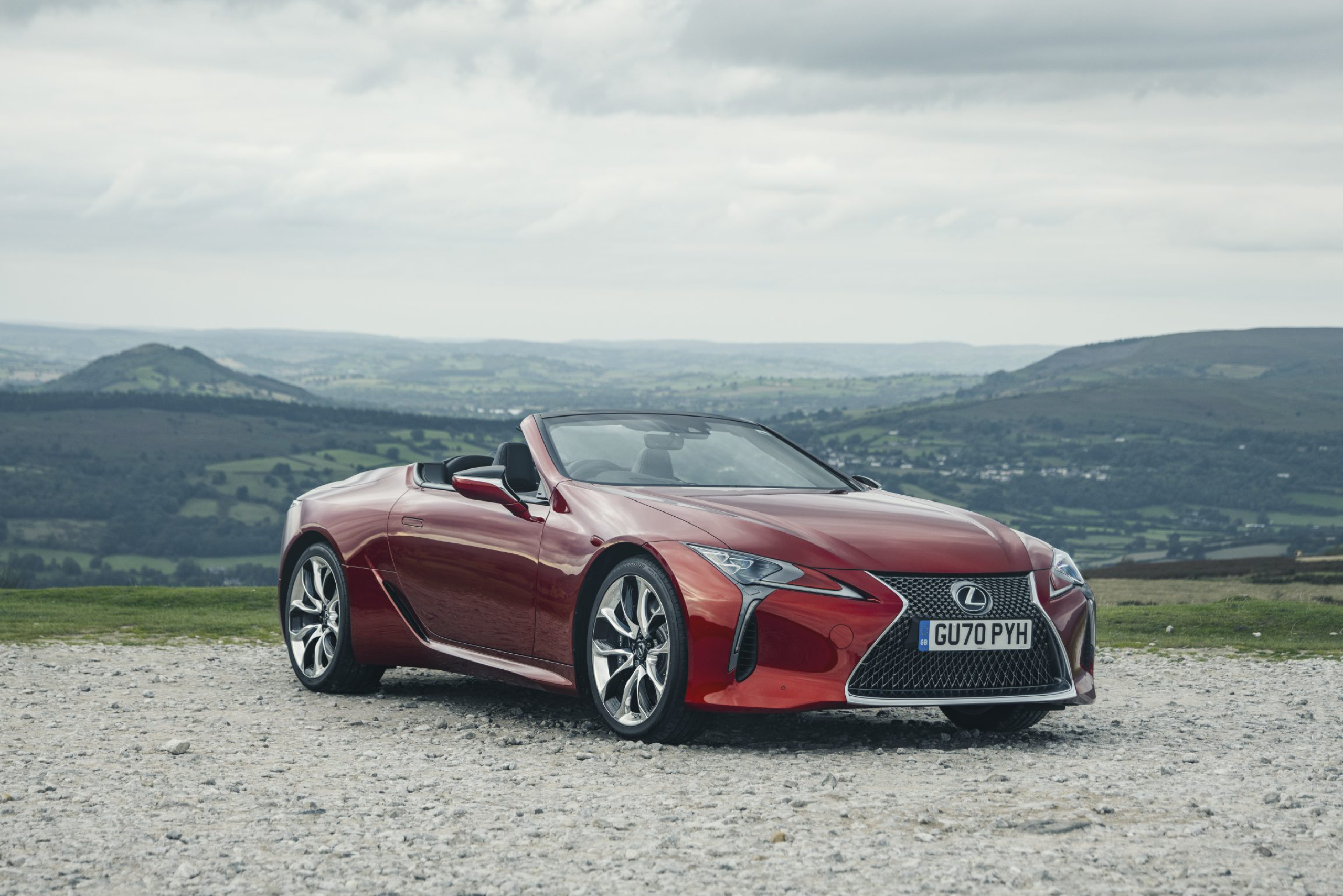 Lexus LC, 2021 LC 500 convertible, UK version, Dailyrevs, 2560x1710 HD Desktop