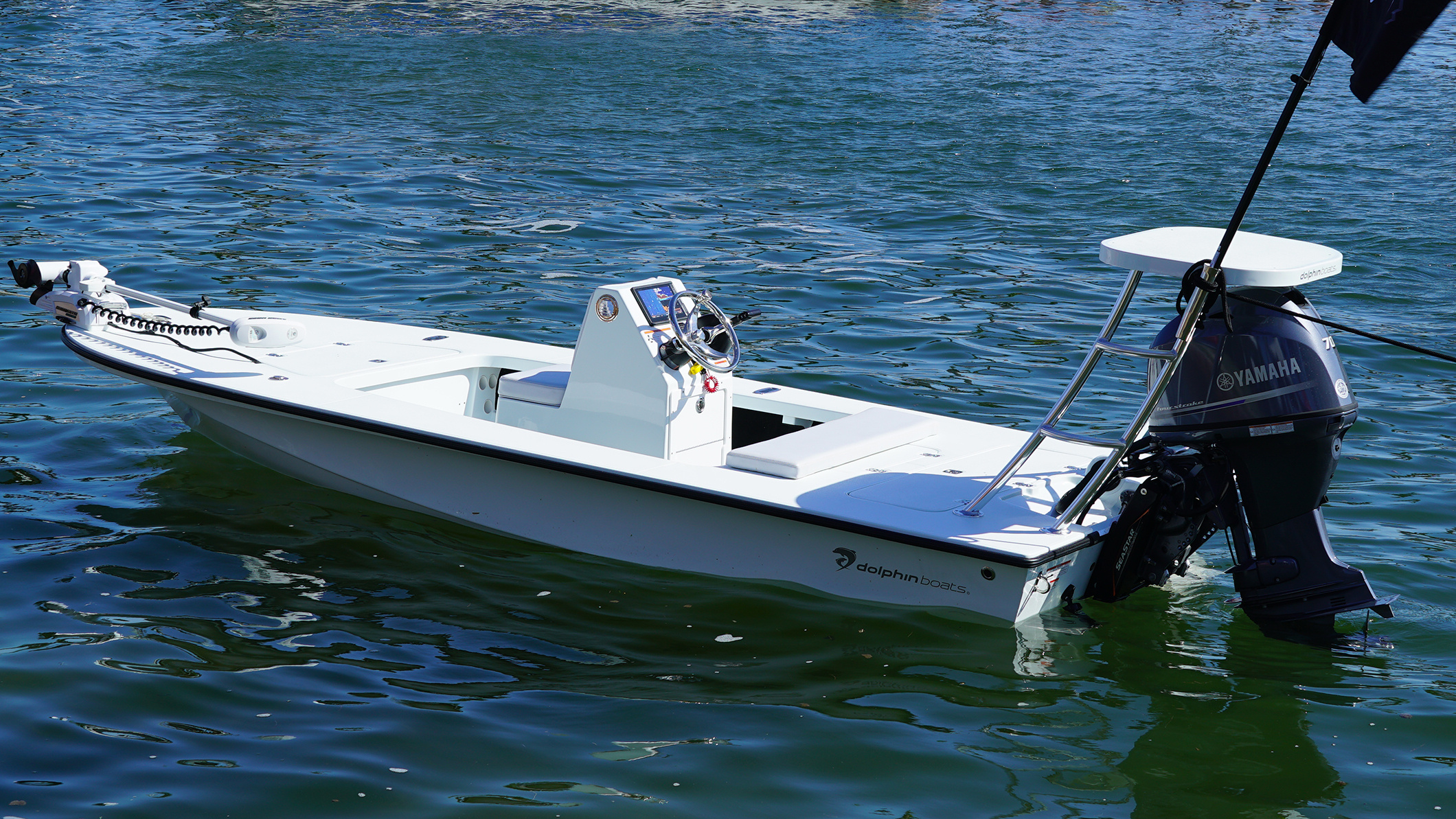 Super skiff pro, Dolphin boats, Versatile vessel, Stable platform, 2120x1200 HD Desktop