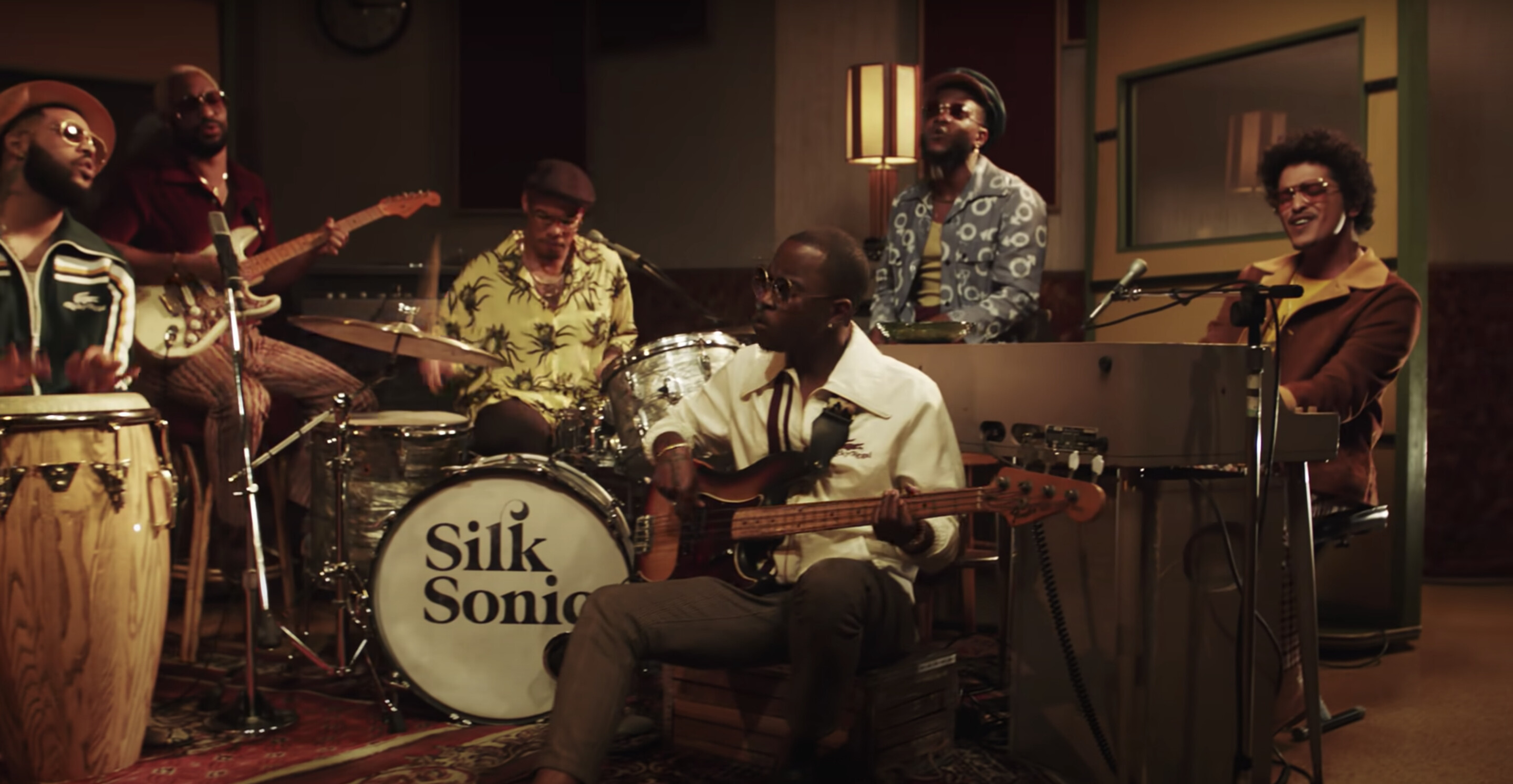 Silk Sonic, Bruno Mars, Anderson Paak, Music collaboration, 2880x1500 HD Desktop