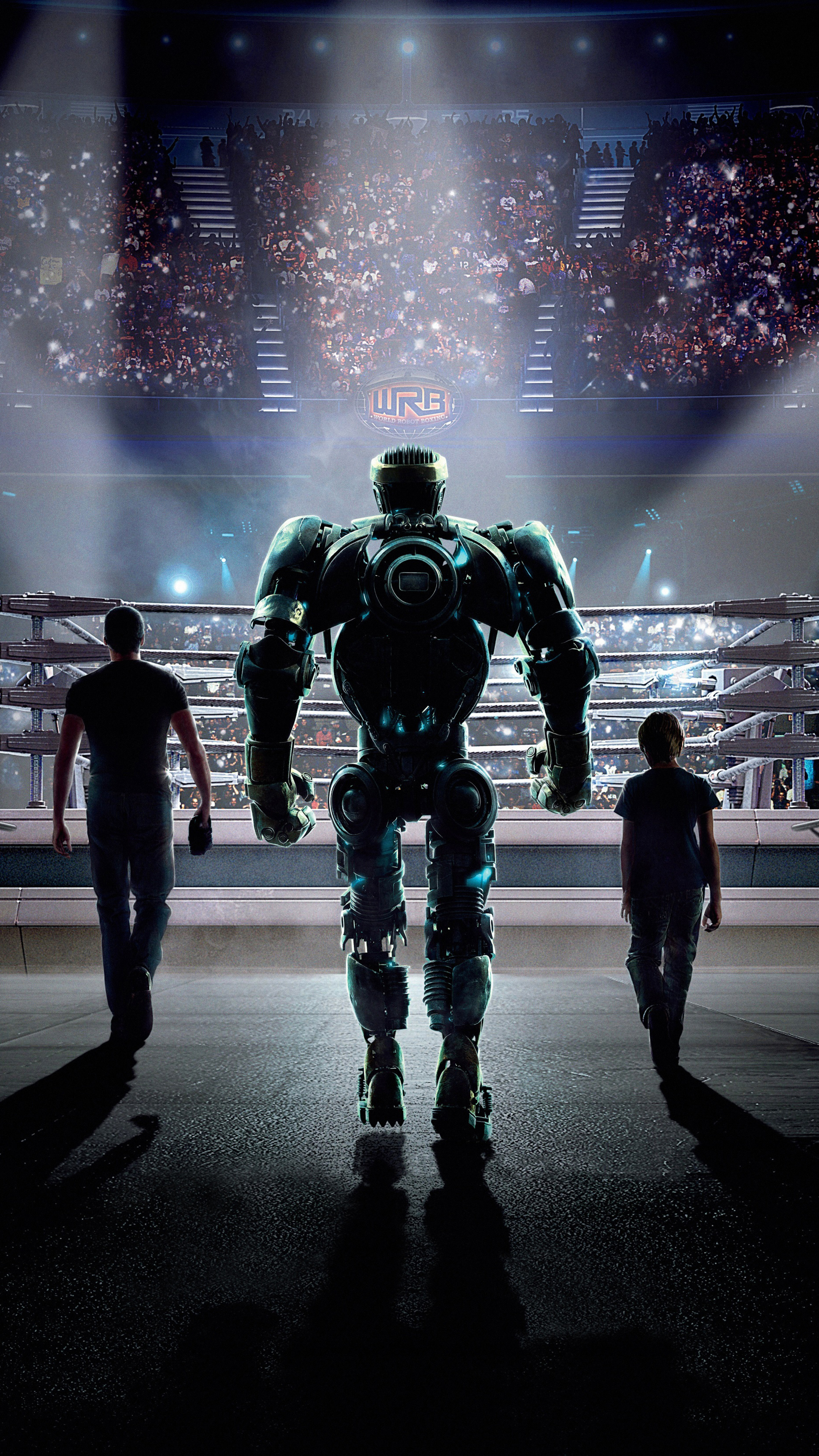 Real Steel film, Sony Xperia wallpapers, High-resolution images, 10K resolution, 2160x3840 4K Phone