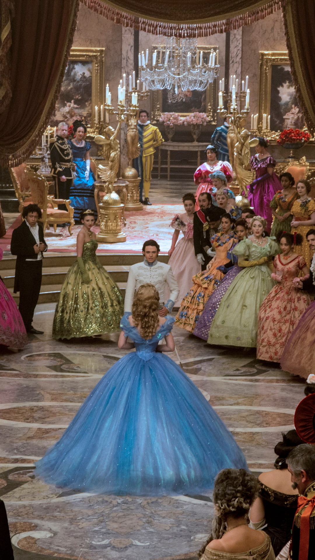 Cinderella movie, Movie Cinderella 2015, 1080x1920 Full HD Phone