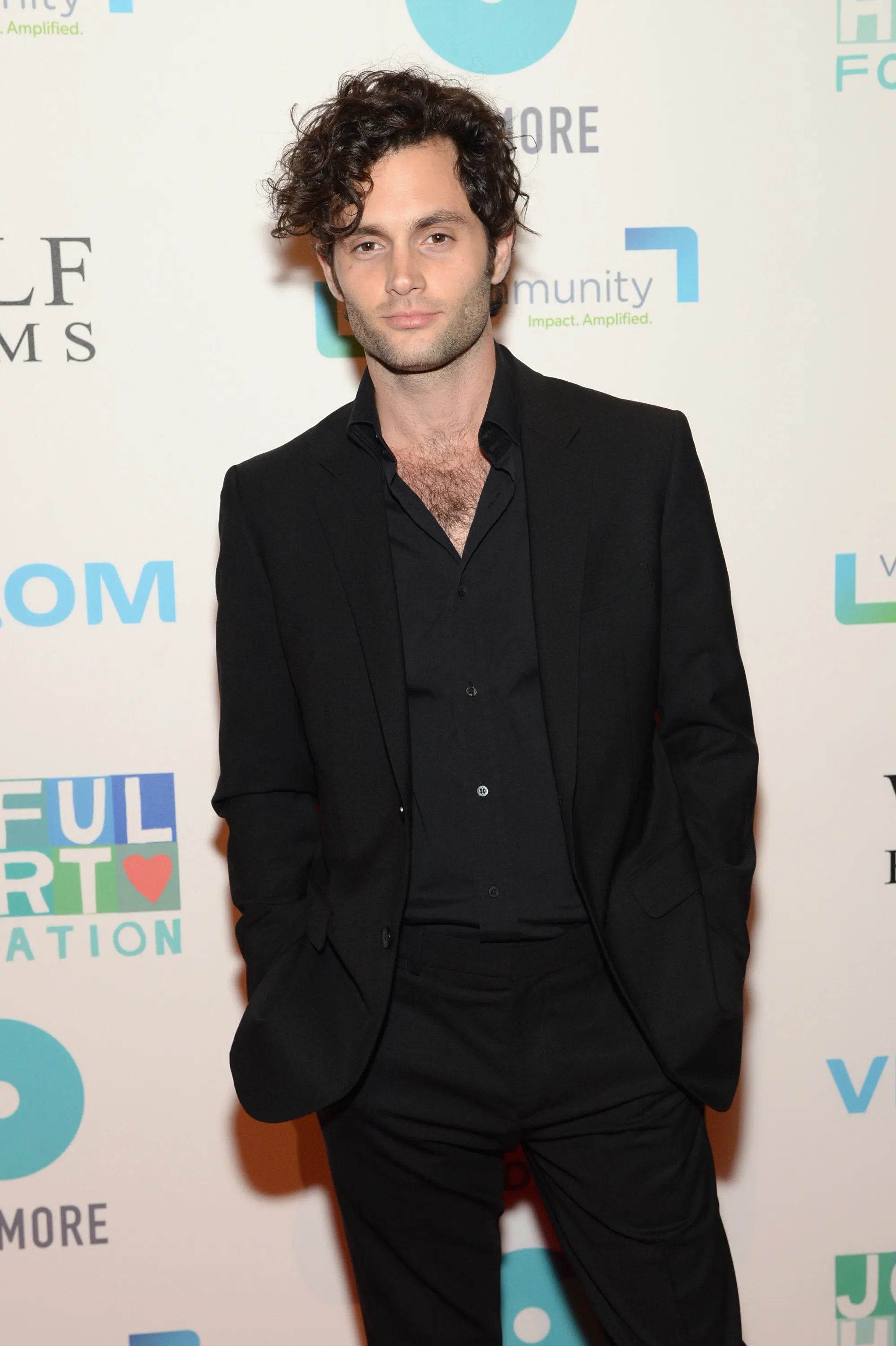 Penn Badgley hair change, Platinum dye, Celebrity style, Bold transformation, 2000x3000 HD Phone