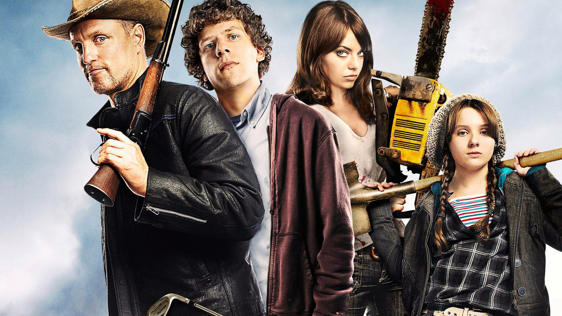 Zombieland, Full HD 1080p, PC background, Free download, 1920x1080 Full HD Desktop