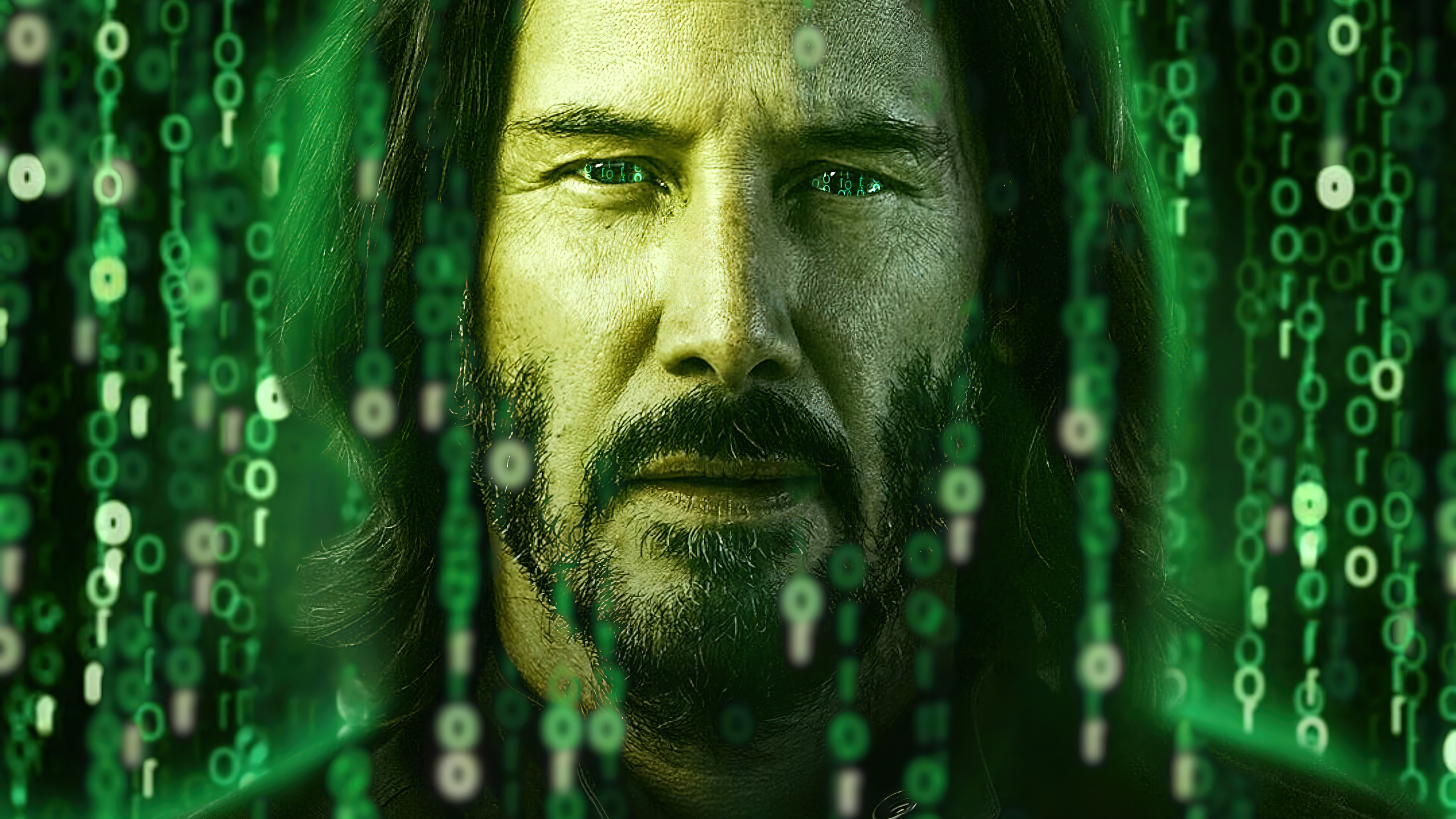 The Matrix, Neo reborn, Keanu Reeves, PC, 3840x2160 4K Desktop