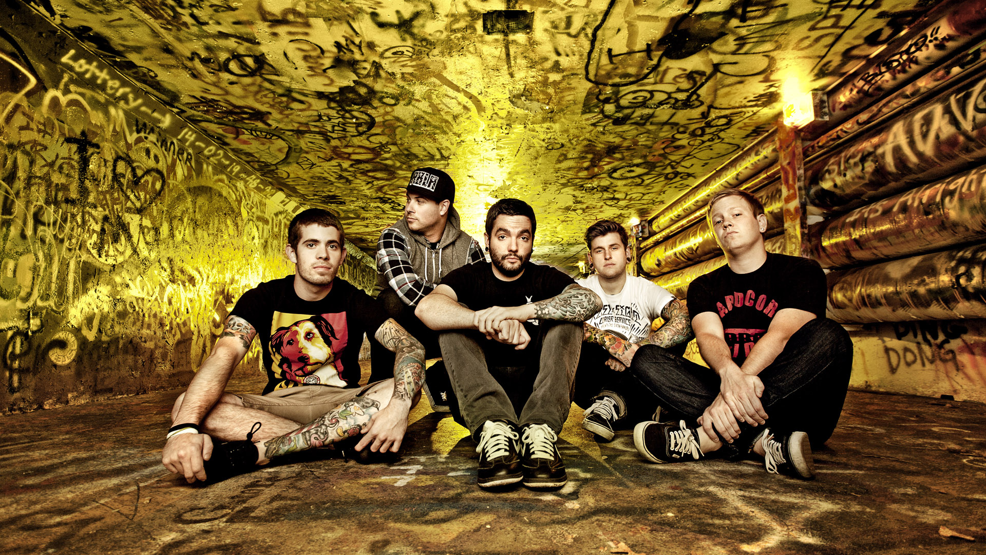 A Day to Remember, Music band, Fanart, FanartTV, 1920x1080 Full HD Desktop