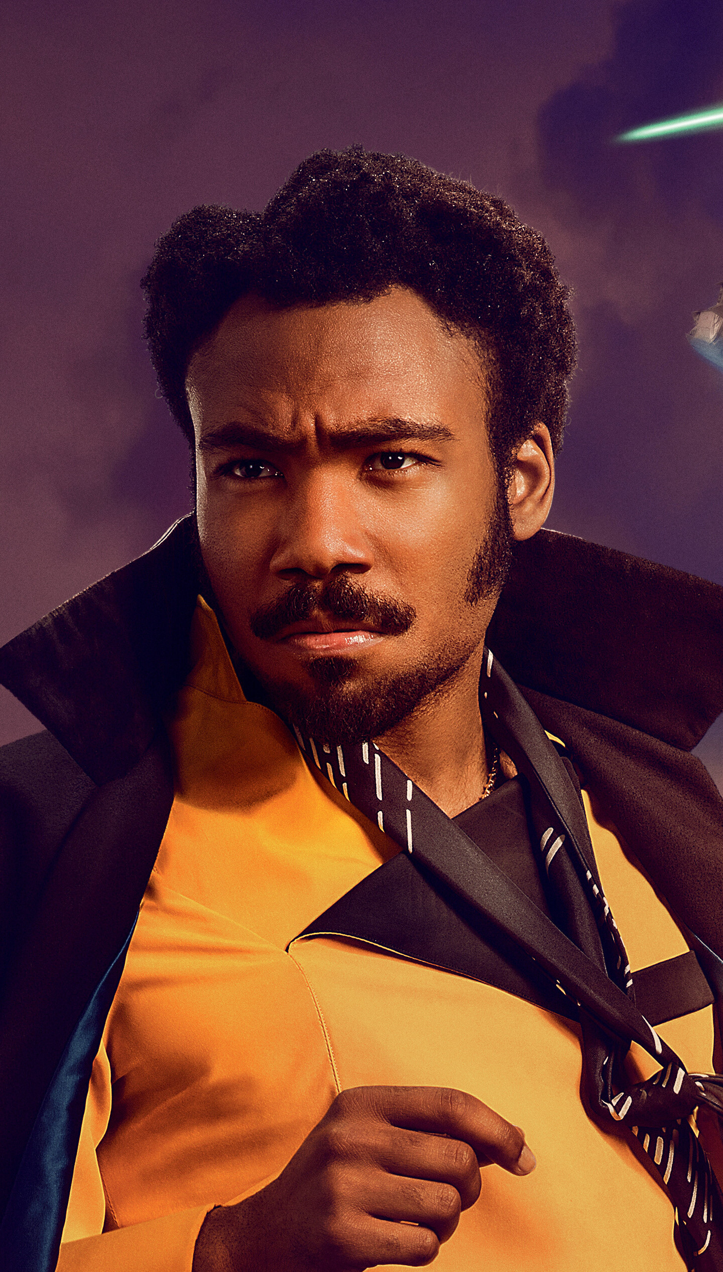 Lando Calrissian, Solo: A Star Wars Story, Donald Glover, Movie, 1440x2540 HD Phone