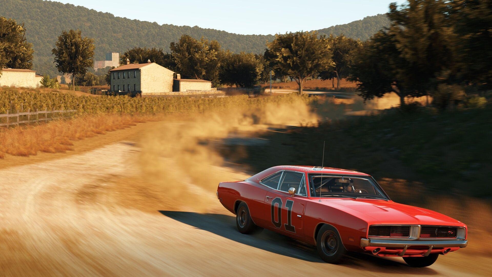 Forza Racing, General Lee Car Wallpaper, 1920x1080 Full HD Desktop