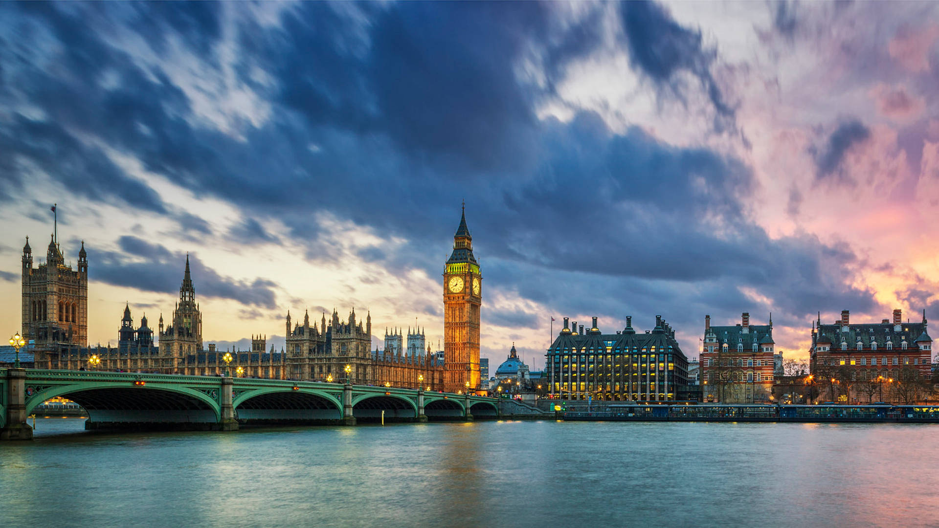 Download 4k Laptop London's Tourist Attractions Wallpaper | Wallpapers.com 1920x1080