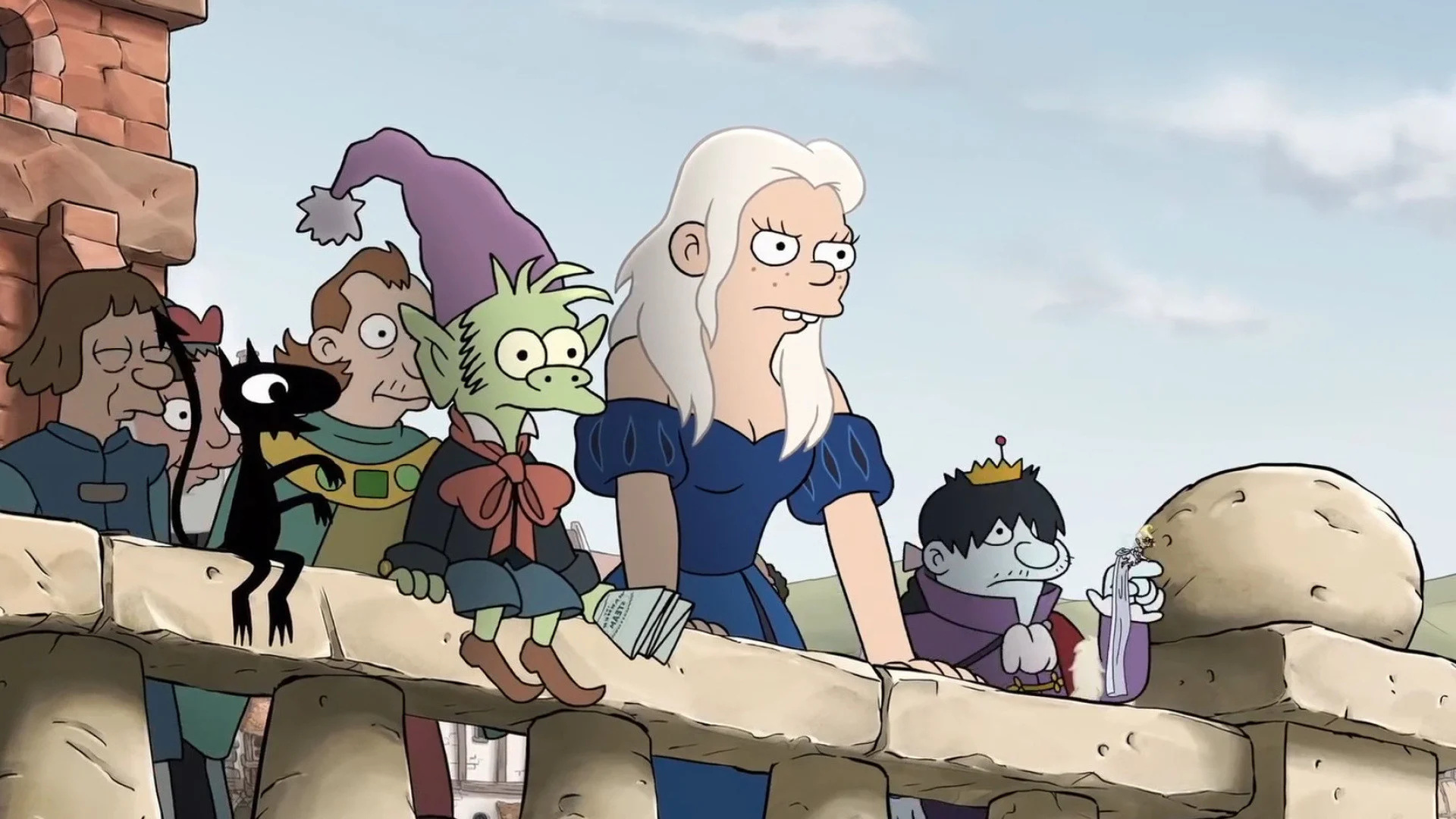 Disenchantment, Season three, Trickserie, January, 1920x1080 Full HD Desktop