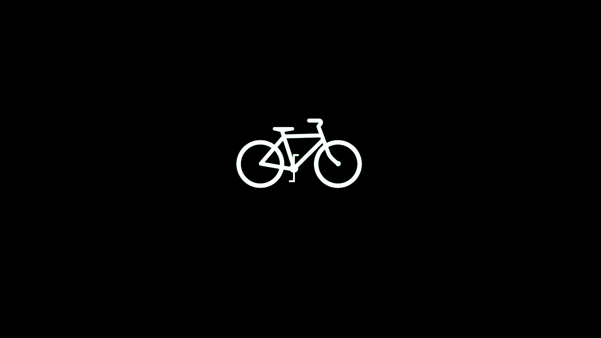 Bicycle dark black minimal, 4k laptop, 1920x1080 Full HD Desktop