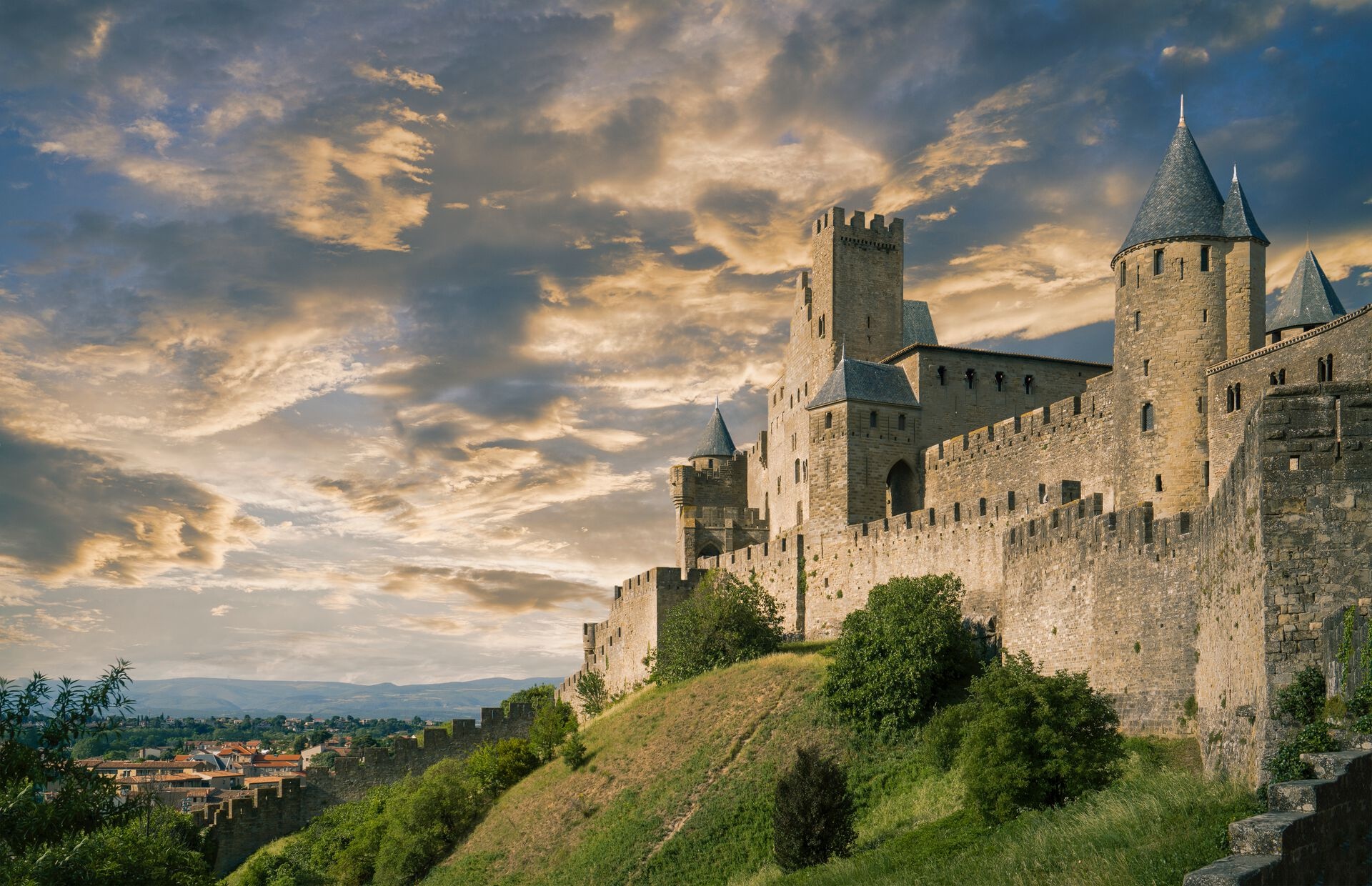 Carcassonne, Reisebro Kempten, 1920x1240 HD Desktop