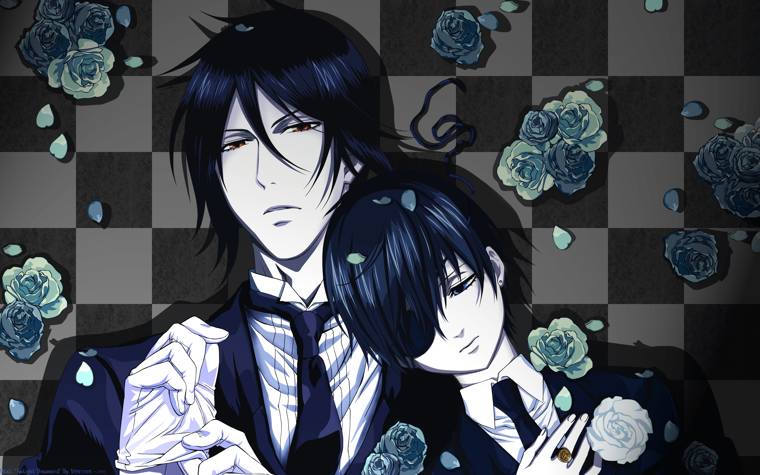 Anime Black Butler, Stylish characters, Intriguing plot, Dark undertones, 2560x1600 HD Desktop