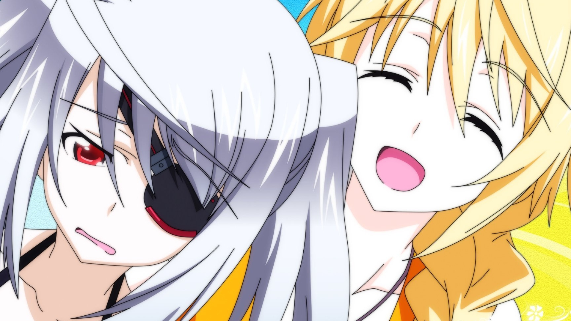 Laura and Charlotte, Infinite Stratos Wallpaper, 1920x1080 Full HD Desktop