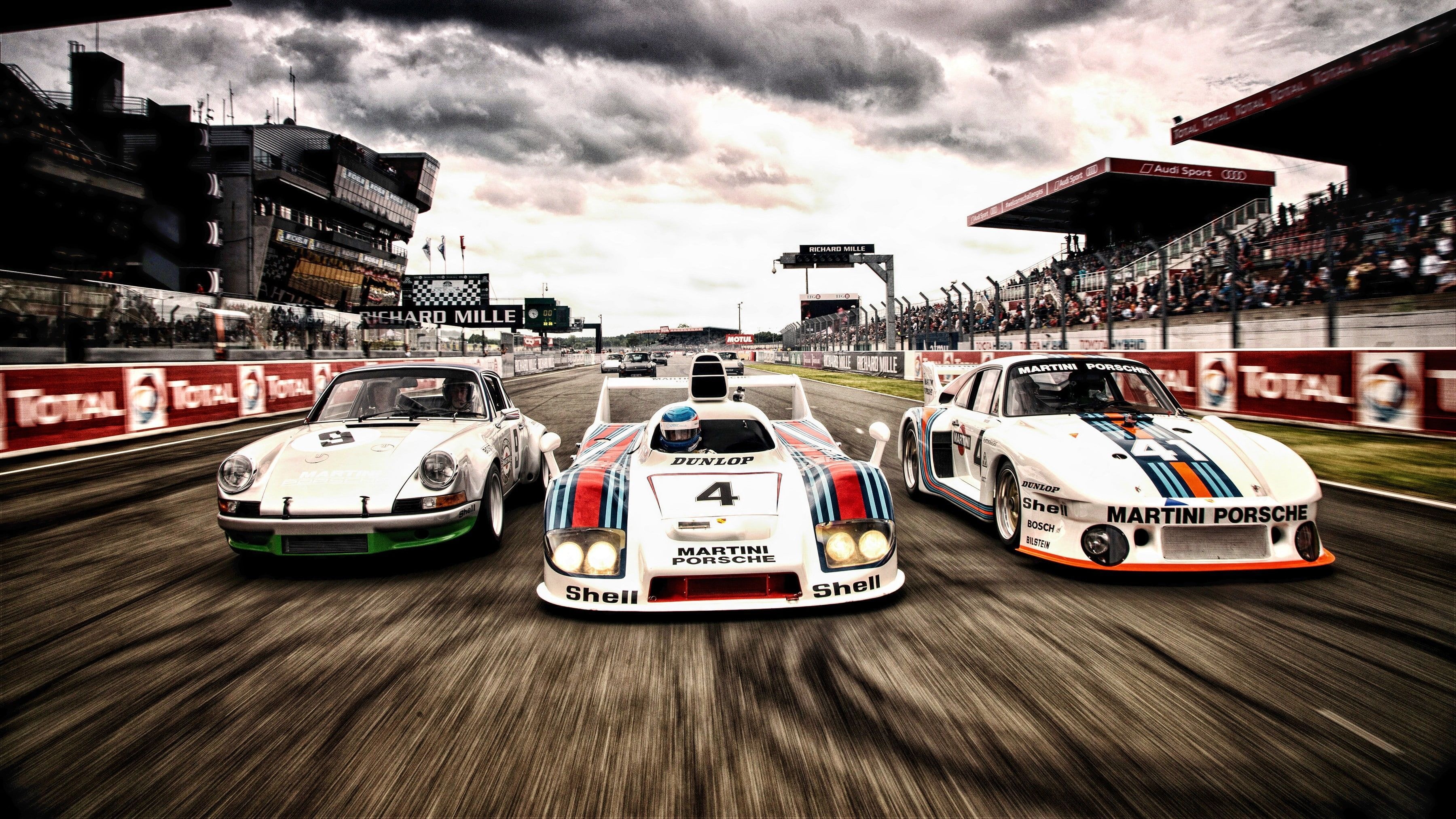 Porsche Race Car, Race Tracks Wallpaper, 3600x2030 HD Desktop