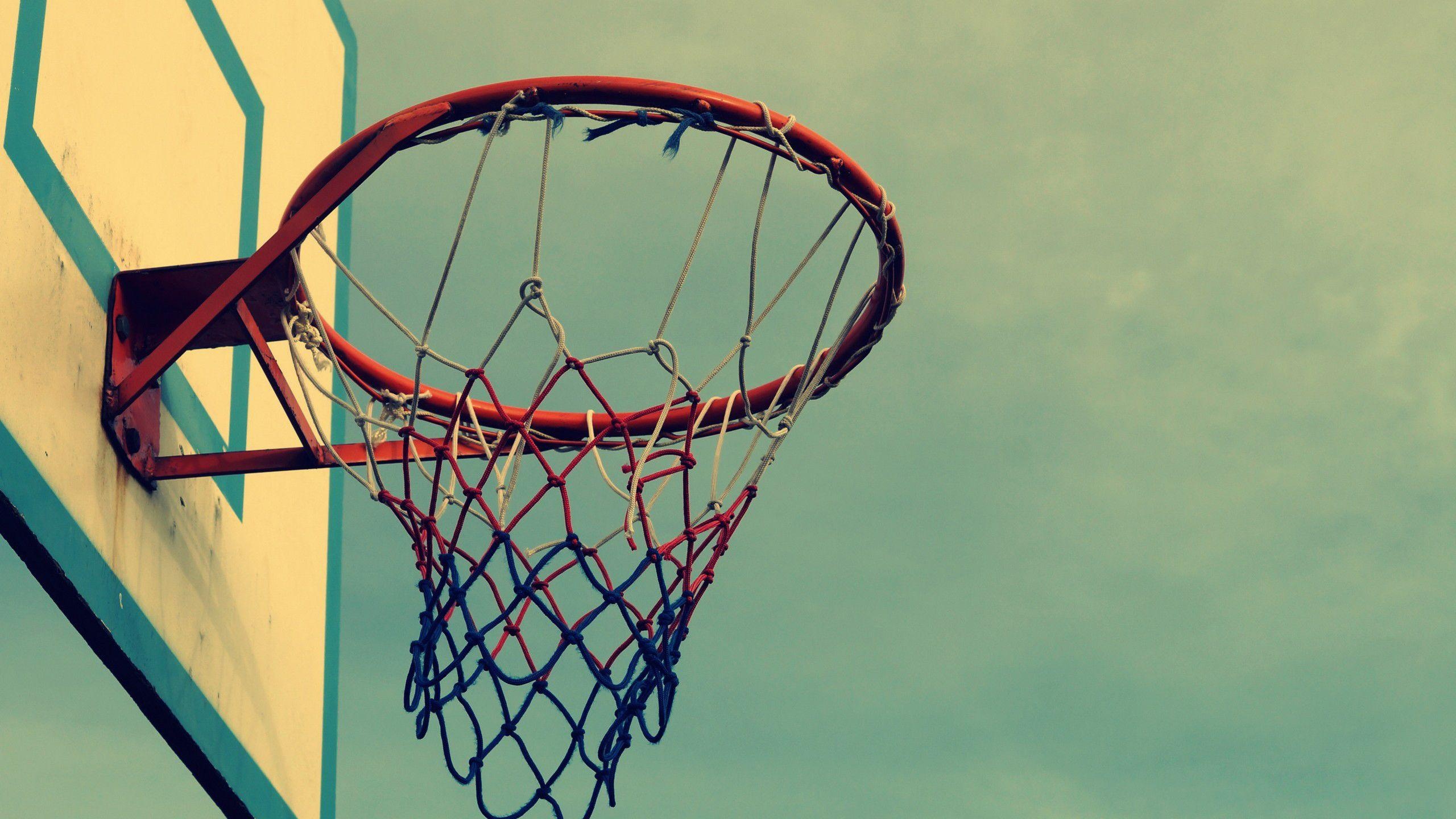 Netball game, Top free backgrounds, Basketball sport, Venue backboard, 2560x1440 HD Desktop