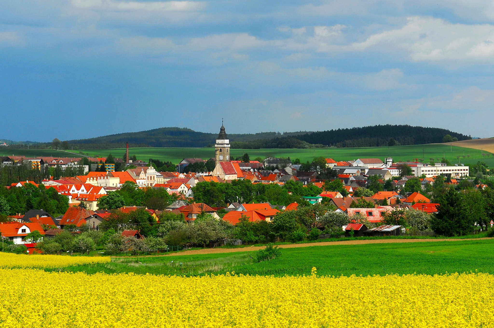 Czechia (Czech Republic), Desktop wallpapers, Jindrichuv Hradec cities, Czech Republic, 2050x1370 HD Desktop