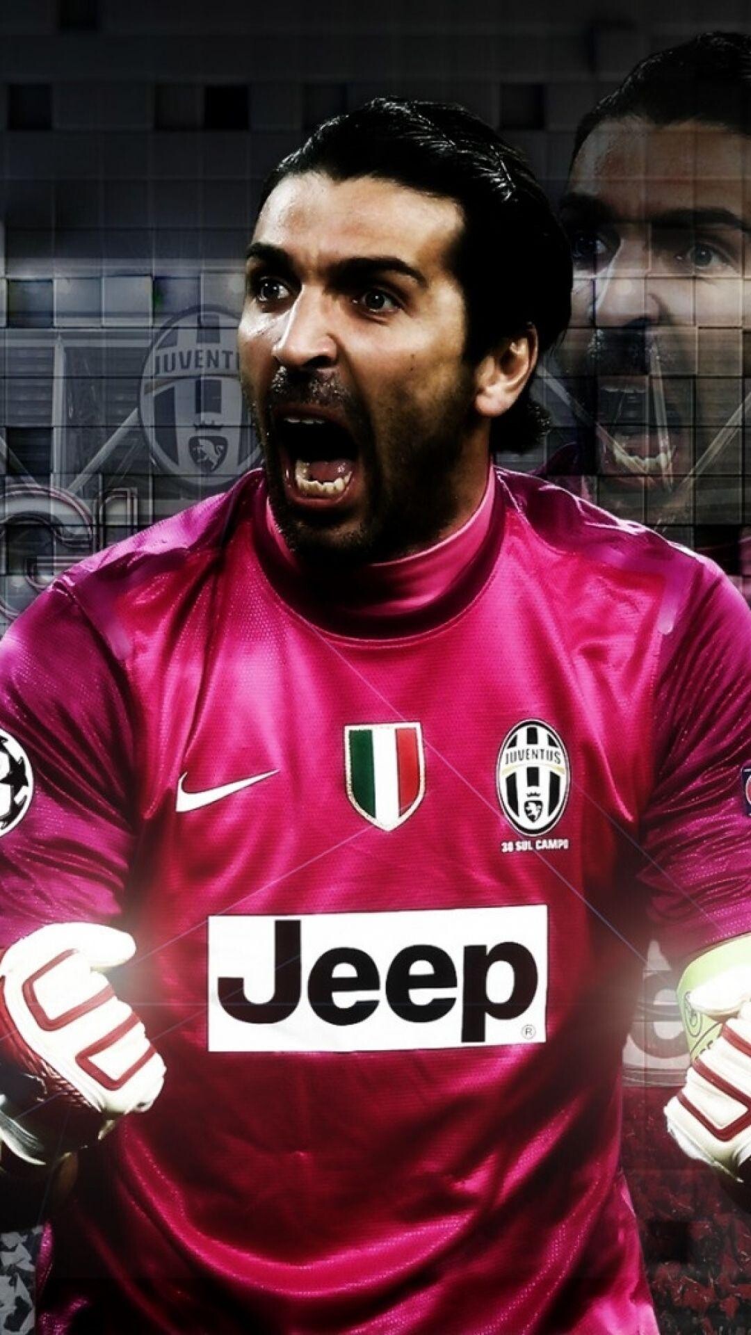 Gianluigi Buffon wallpapers, Football legend, Goalkeeping brilliance, Juventus icon, 1080x1920 Full HD Phone