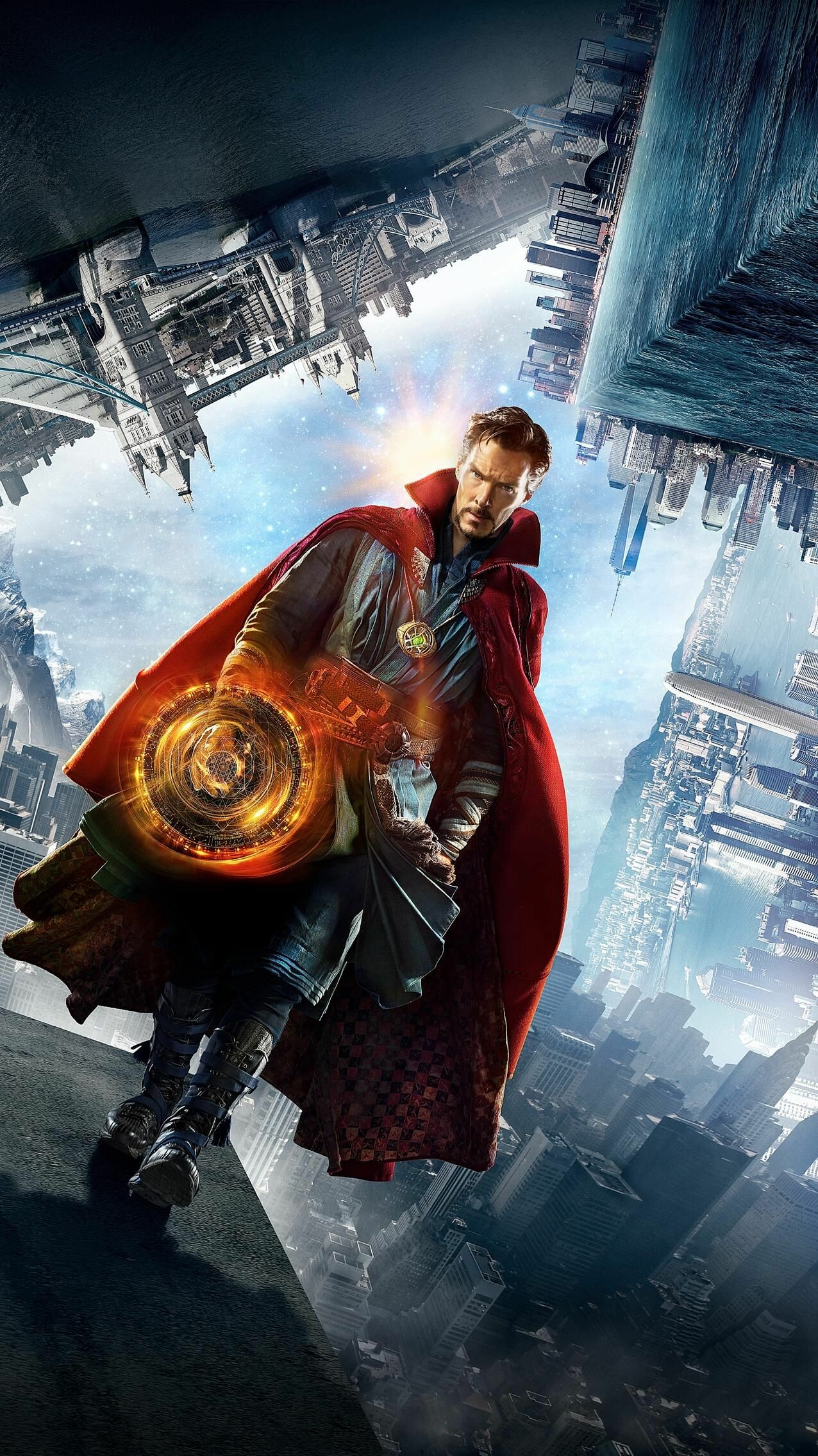 Doctor Strange phone wallpaper, Marvel hero image, Dr. Strange character, Artistic design, 1280x2270 HD Phone