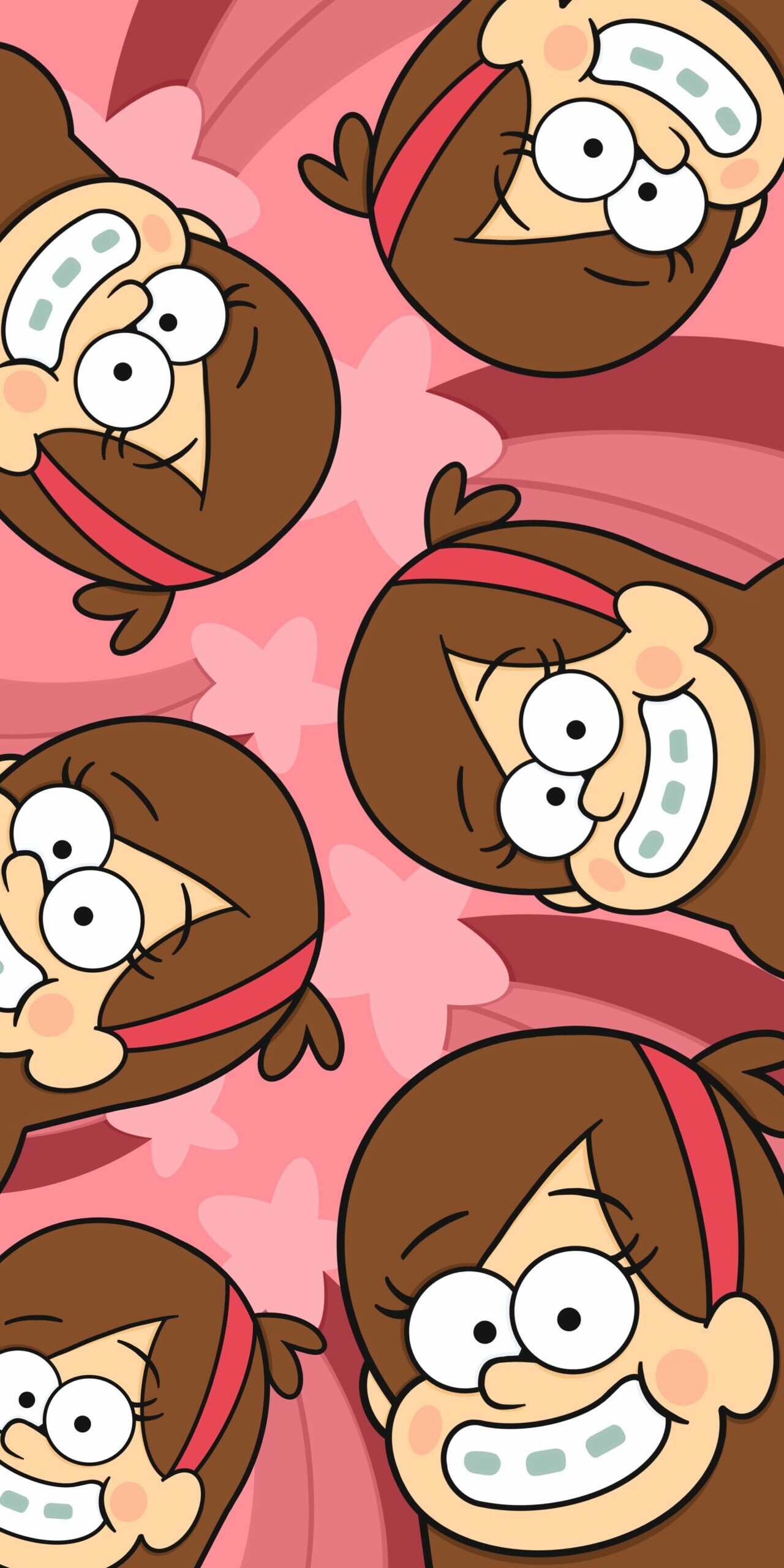 Gravity Falls, Mabel Pines, Pink, Wallpaper, 1280x2560 HD Phone