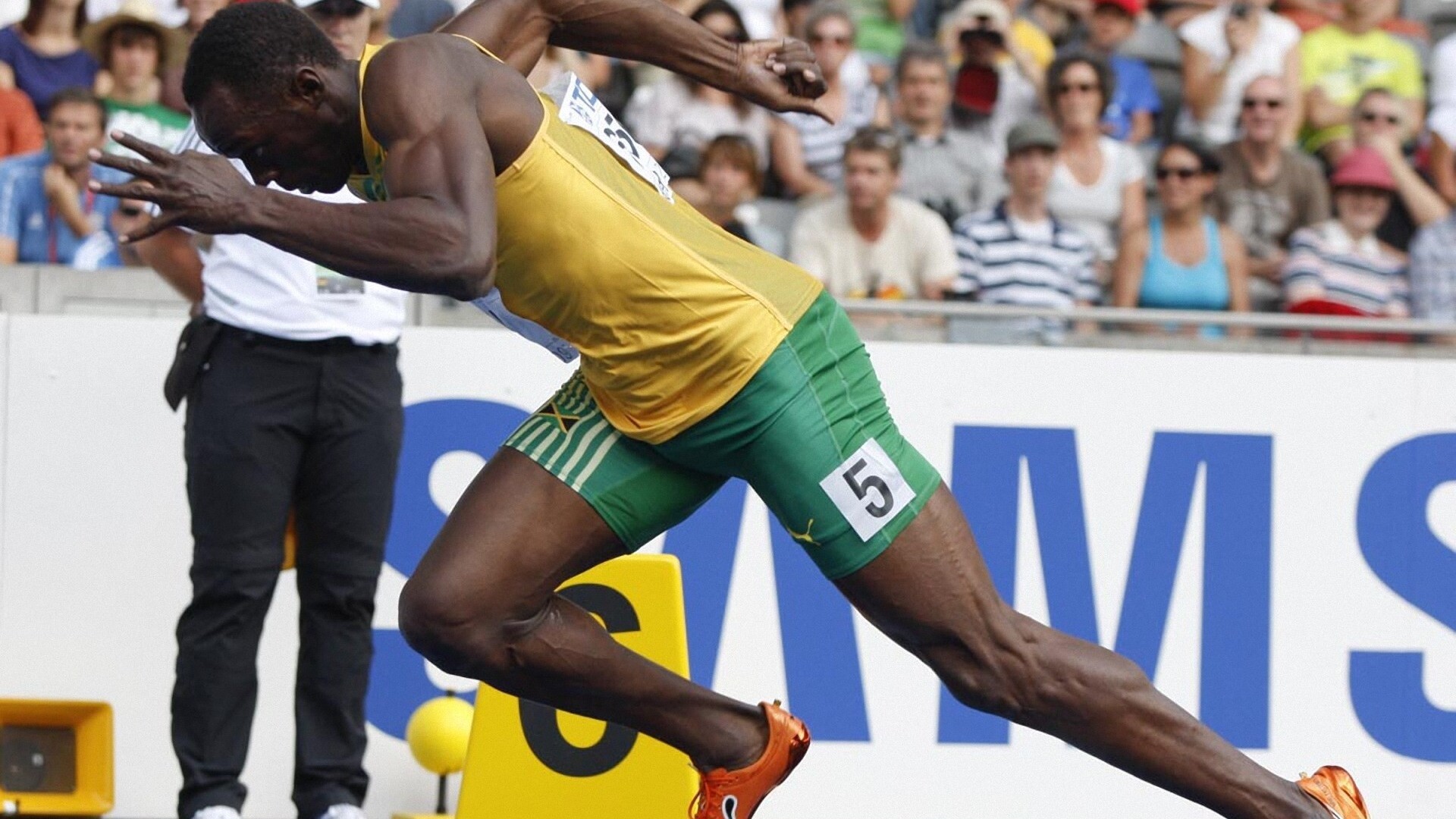 Usain Bolt, HD wallpapers, Dynamic runner, Sports inspiration, 1920x1080 Full HD Desktop
