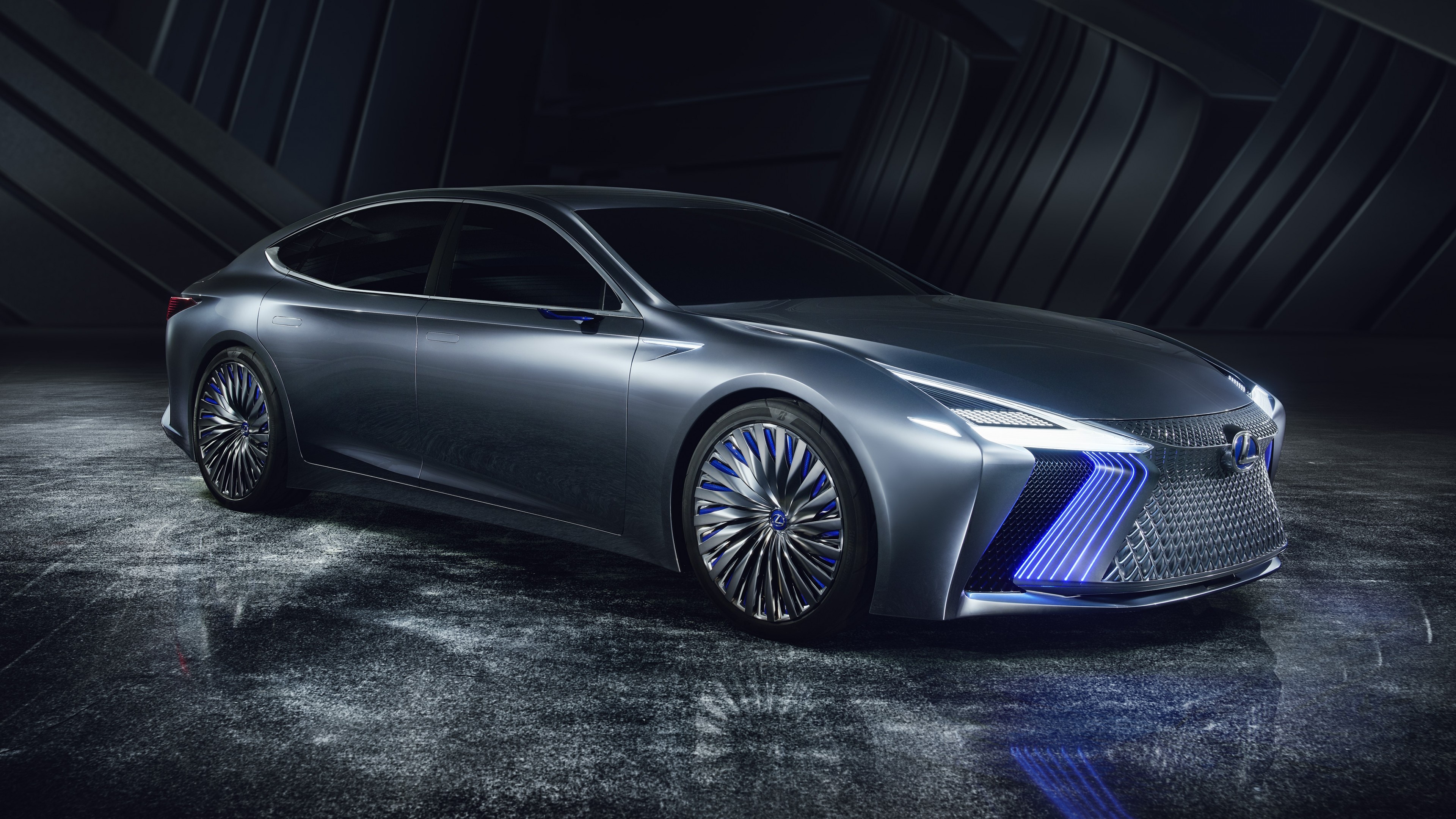 Concept 2024, Lexus LS Wallpaper, 3840x2160 4K Desktop