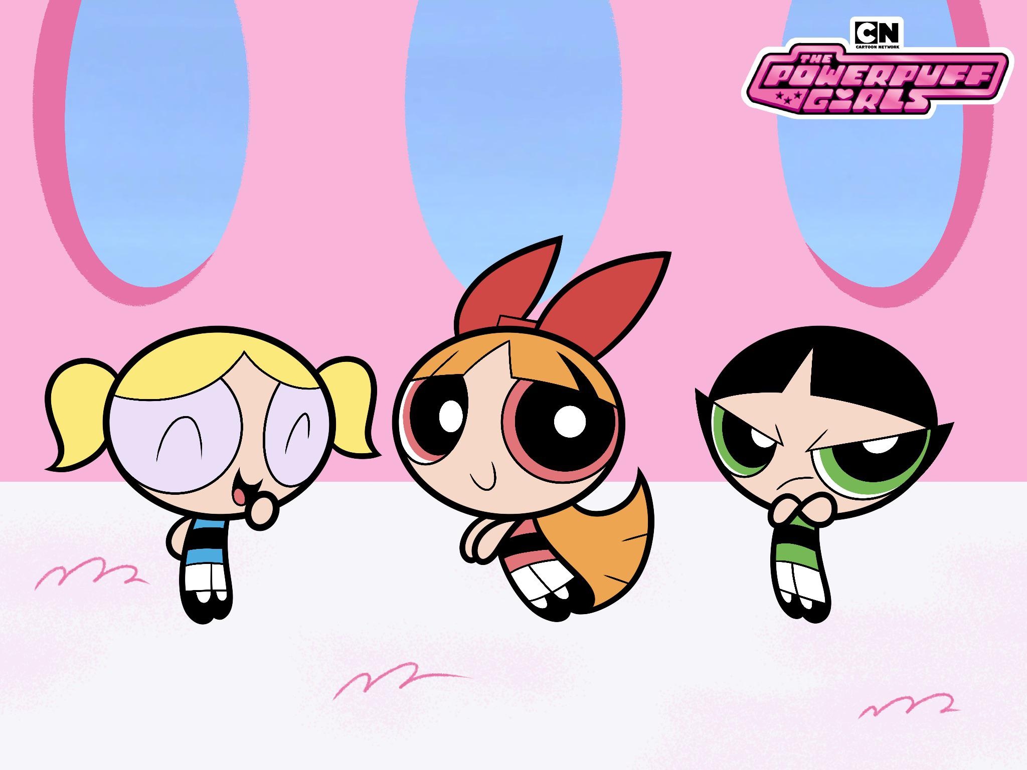 Blossom, Bubbles, Buttercup, The Powerpuff Girls, HD Desktop wallpaper